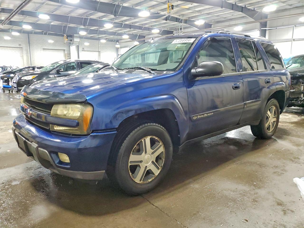 2004 Chevrolet Trailblazer Ls Черный vin: 1GNDT13S742444649