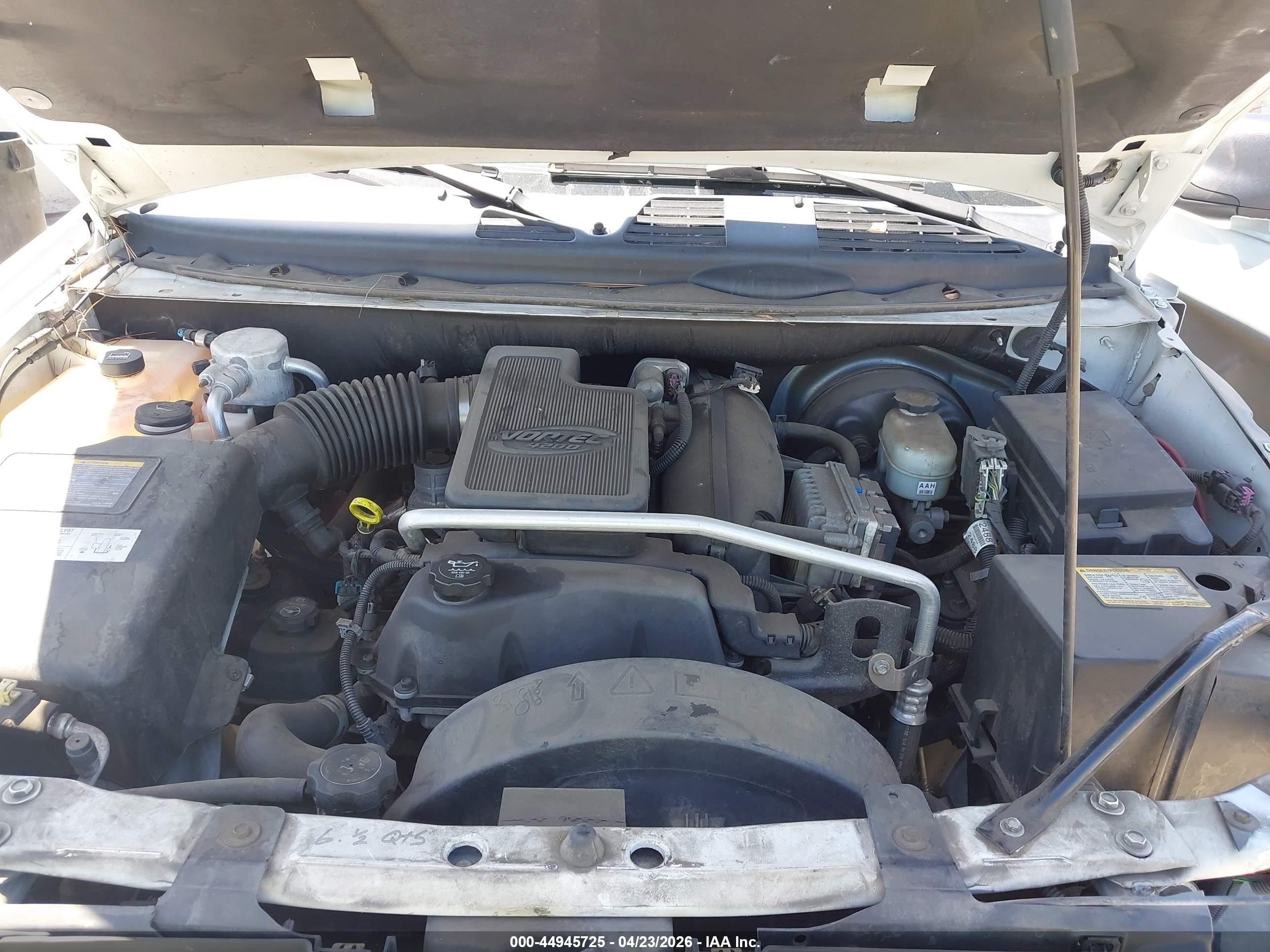 2005 Chevrolet Trailblazer Ls White vin: 1GNDT13S752166658