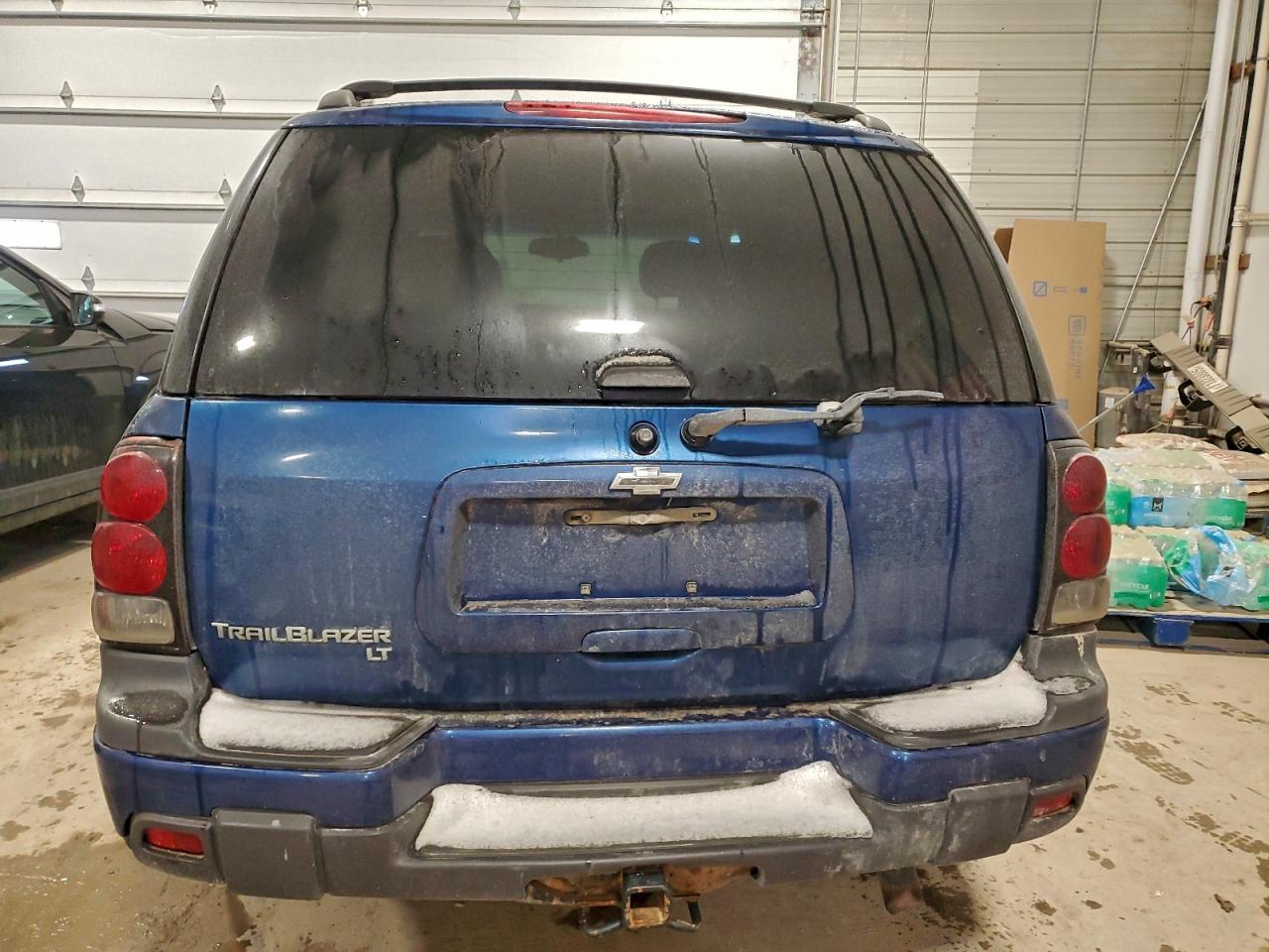 2005 Chevrolet Trailblazer Ls Blue vin: 1GNDT13S752258062
