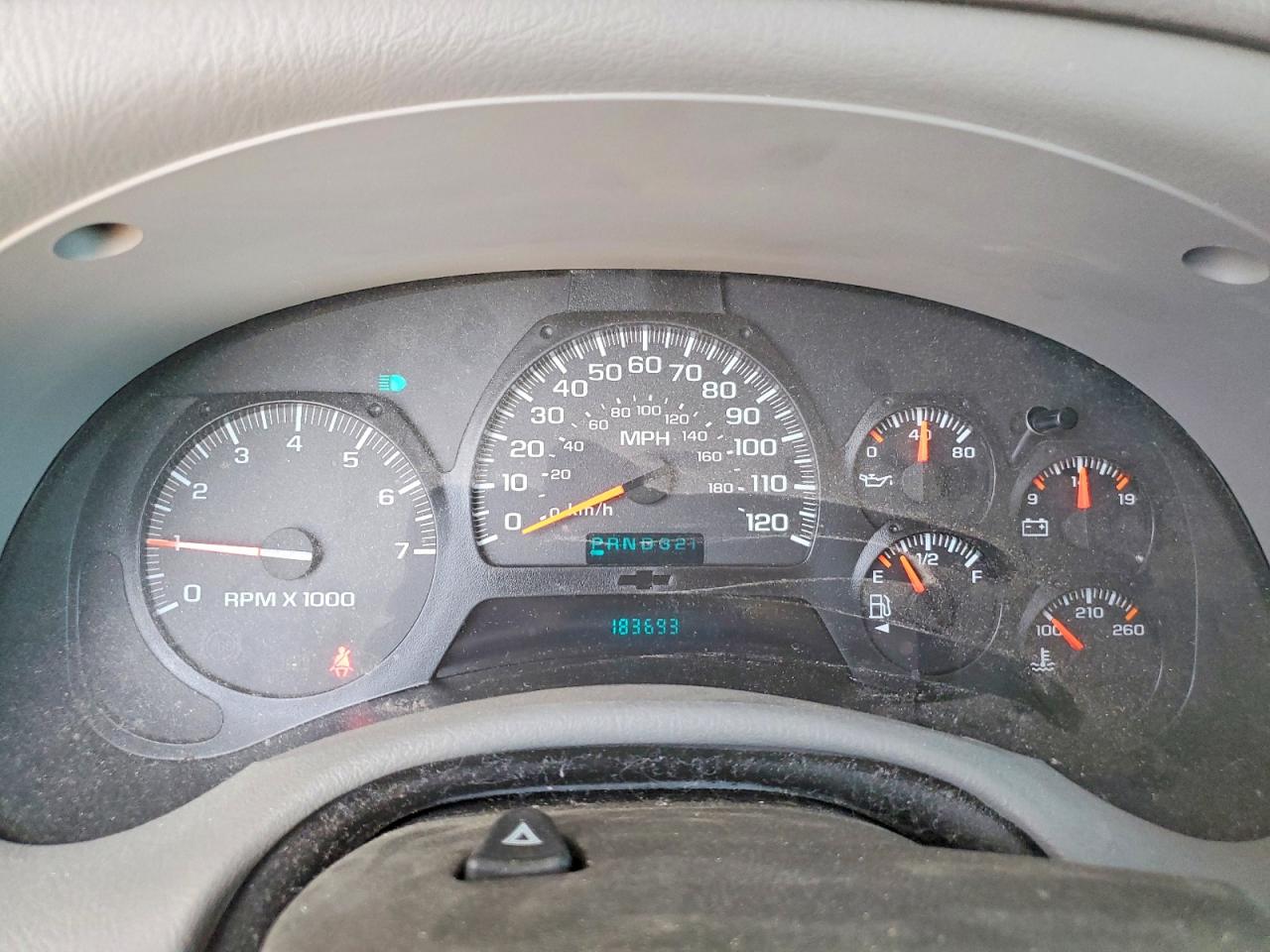 2005 Chevrolet Trailblazer Ls Silver vin: 1GNDT13S752270180