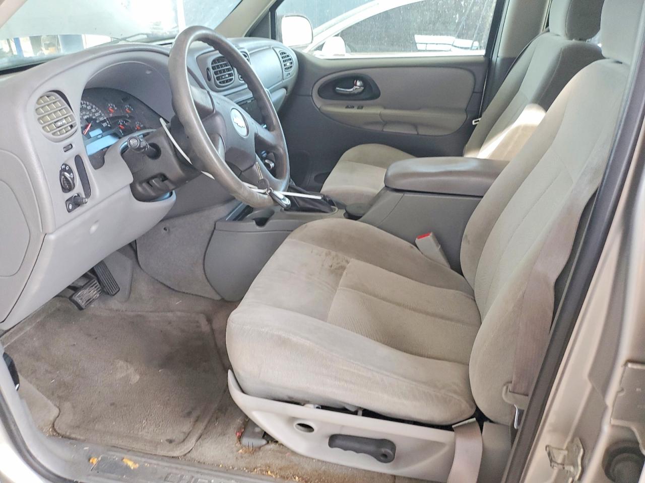 2005 Chevrolet Trailblazer Ls Silver vin: 1GNDT13S752270180