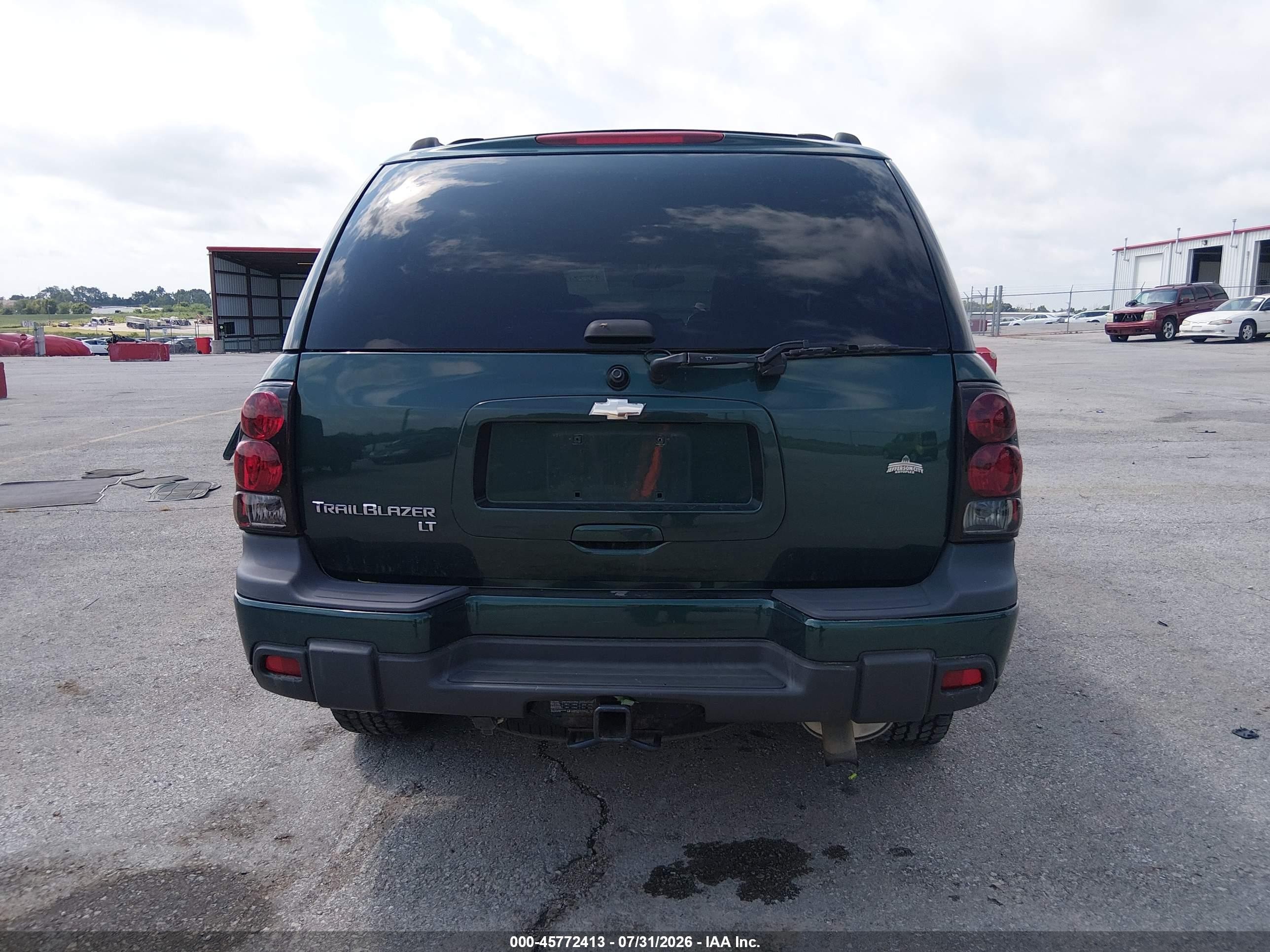 2005 Chevrolet Trailblazer Lt Зеленый vin: 1GNDT13S752390528