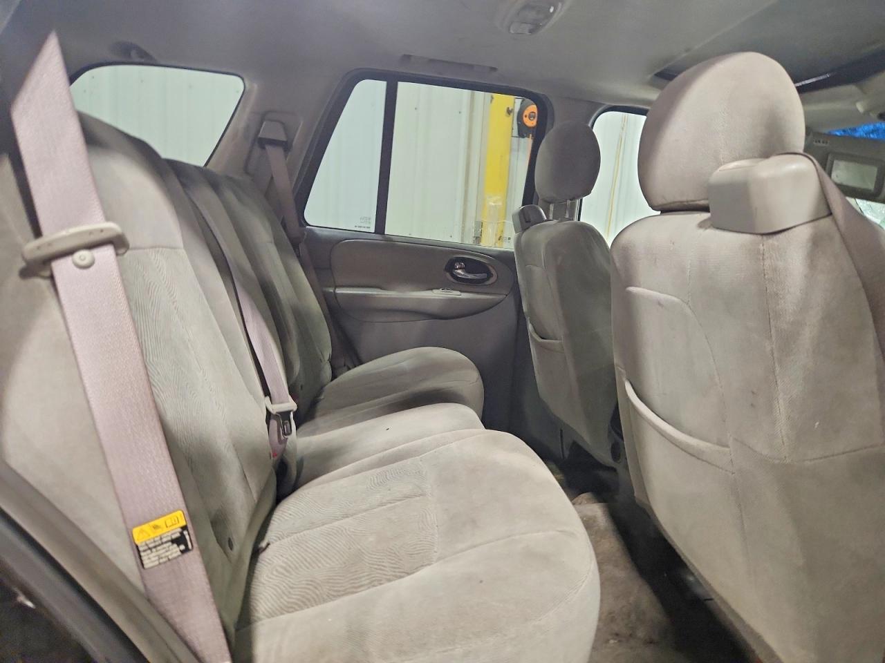 2006 Chevrolet Trailblazer Ls Black vin: 1GNDT13S762266048