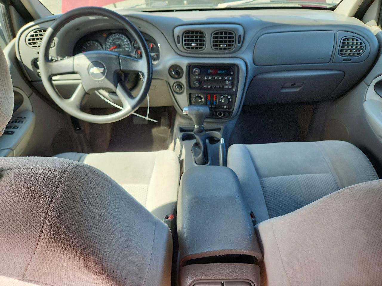 2007 Chevrolet Trailblazer Ls Maroon vin: 1GNDT13S772226098