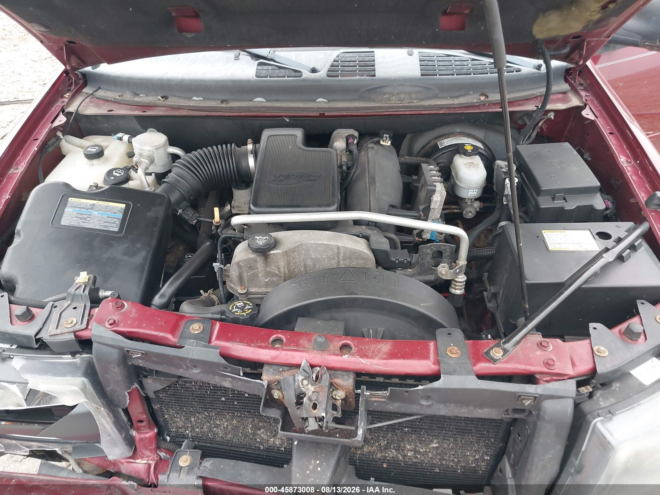 2007 Chevrolet Trailblazer Lt Maroon vin: 1GNDT13S772268352