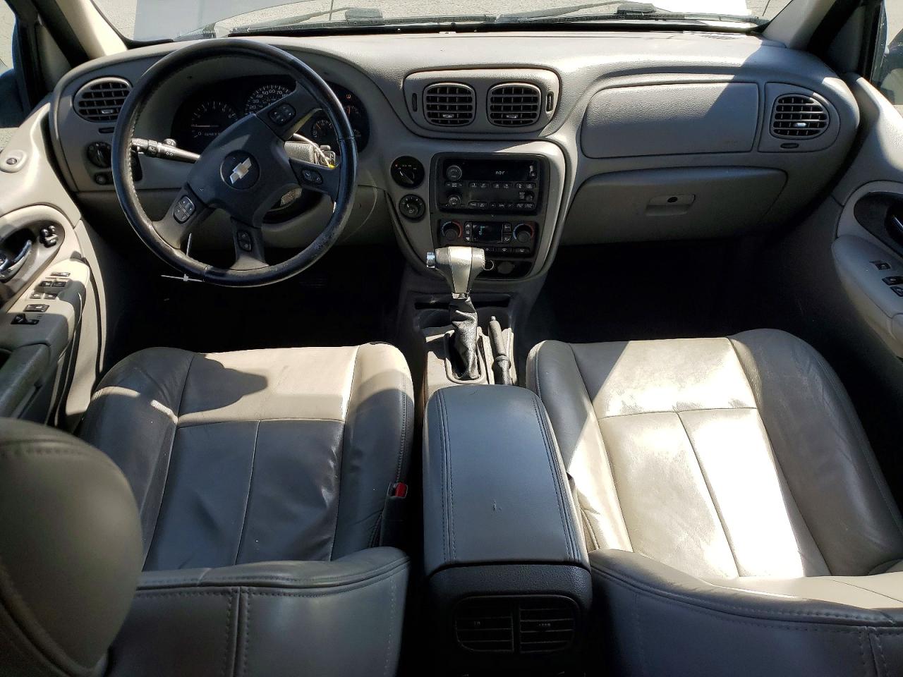 2008 Chevrolet Trailblazer Ls Gray vin: 1GNDT13S782115665