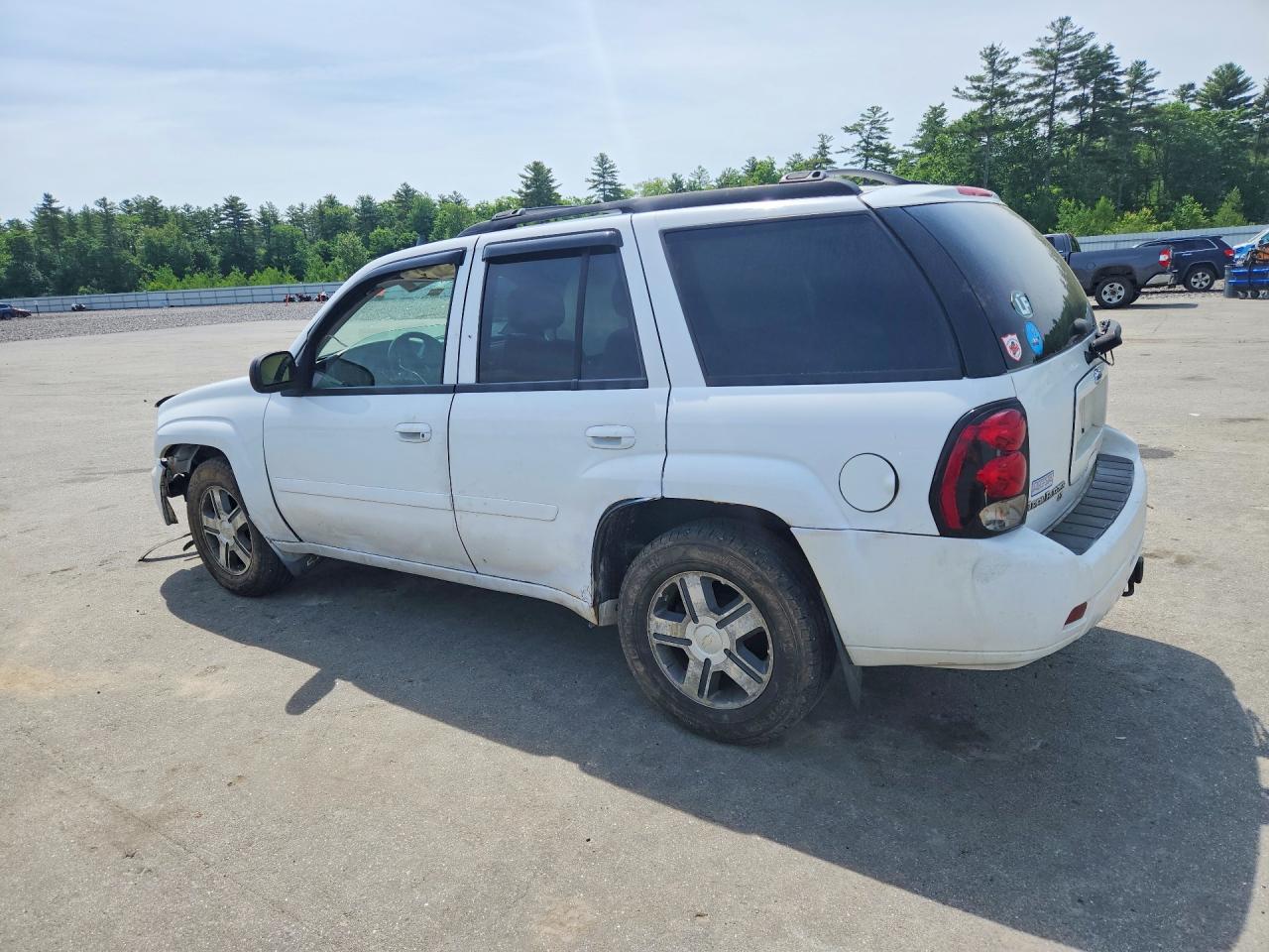 2008 Chevrolet Trailblazer Ls Two Tone vin: 1GNDT13S782137245