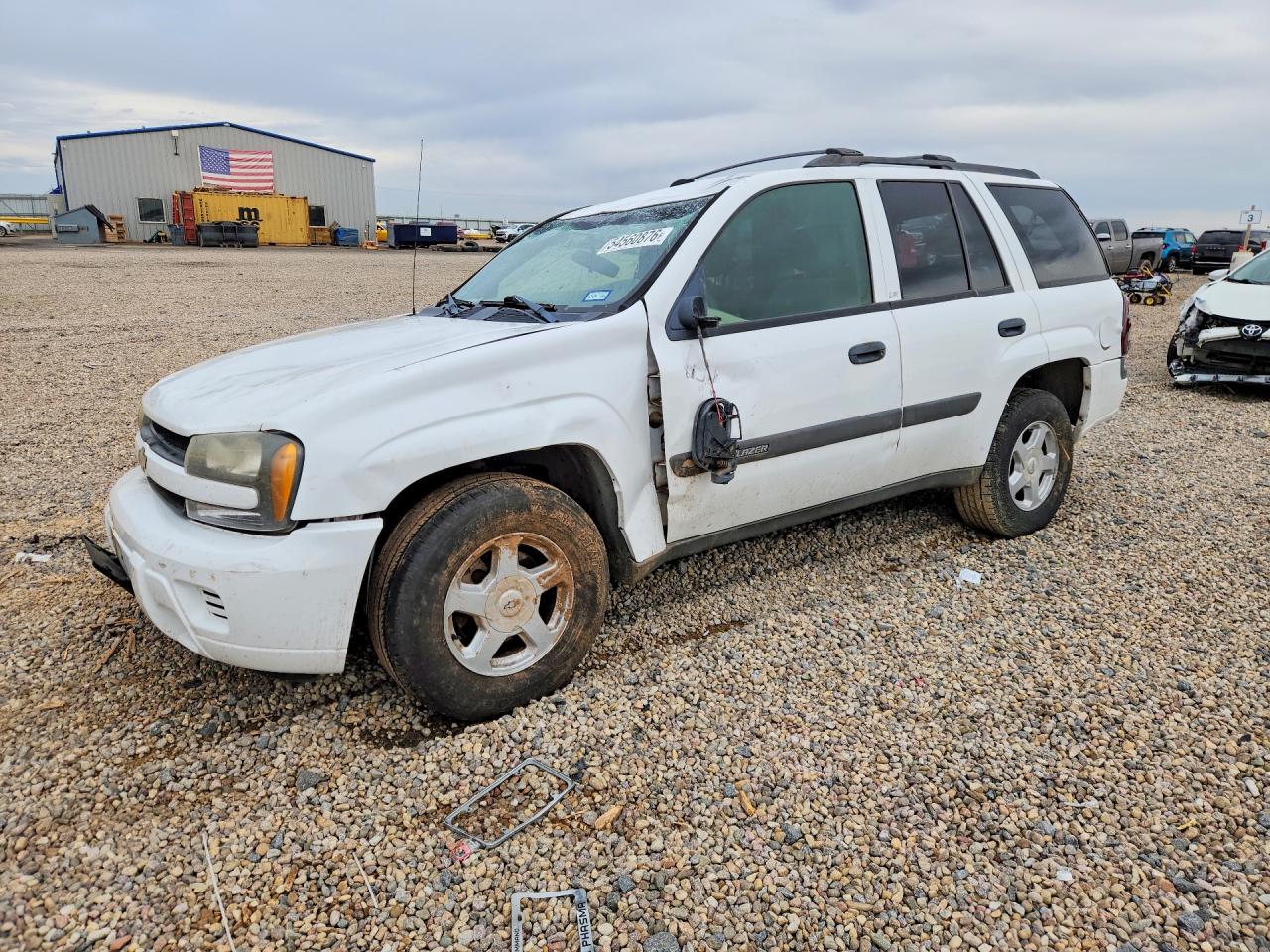 2003 Chevrolet Trailblazer White vin: 1GNDT13S832231028