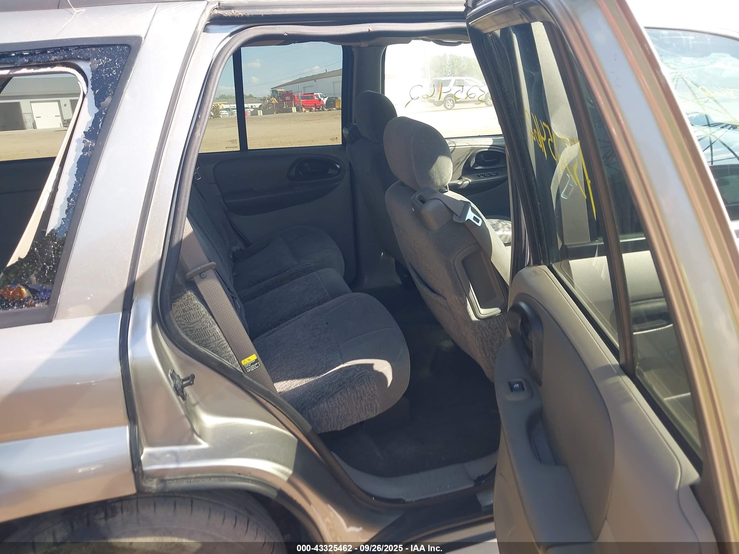 2003 Chevrolet Trailblazer Ls Silver vin: 1GNDT13S832351203