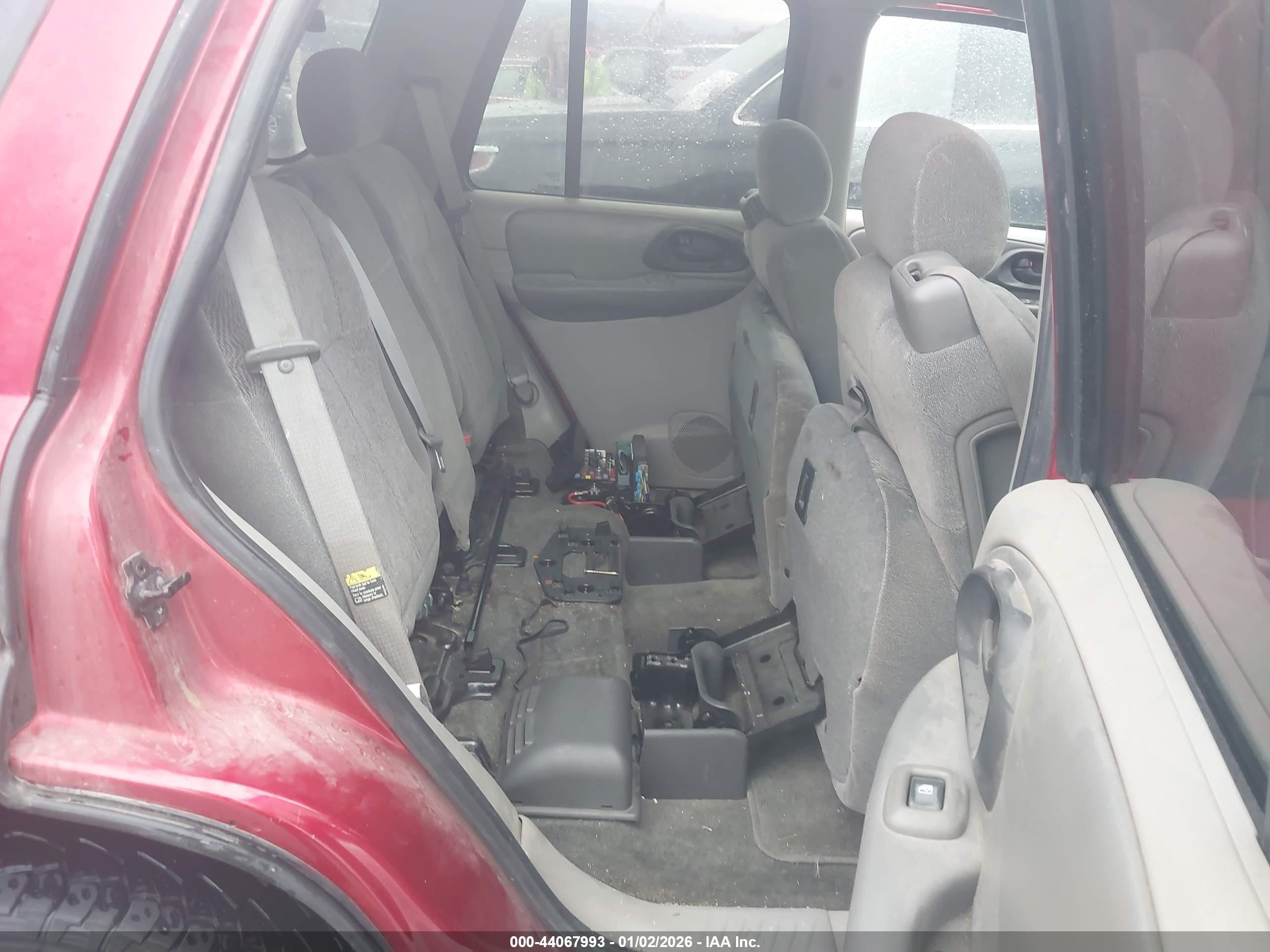 2003 Chevrolet Trailblazer Lt Red vin: 1GNDT13S832395914