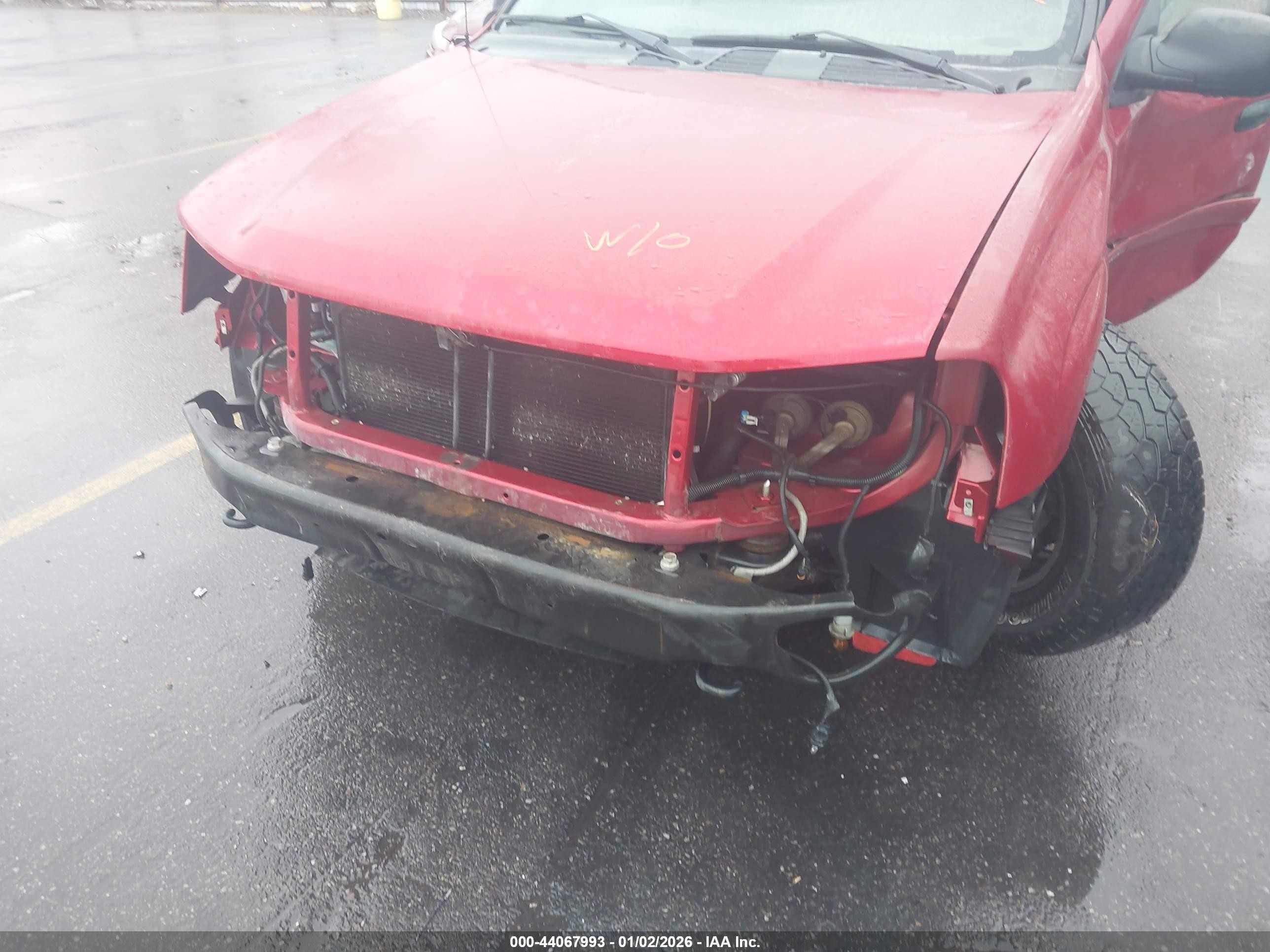 2003 Chevrolet Trailblazer Lt Red vin: 1GNDT13S832395914