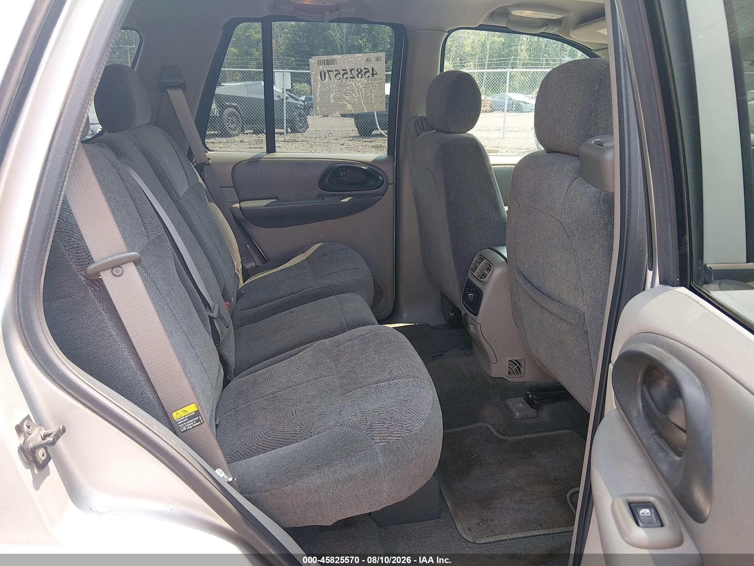 2004 Chevrolet Trailblazer Ls Silver vin: 1GNDT13S842223884