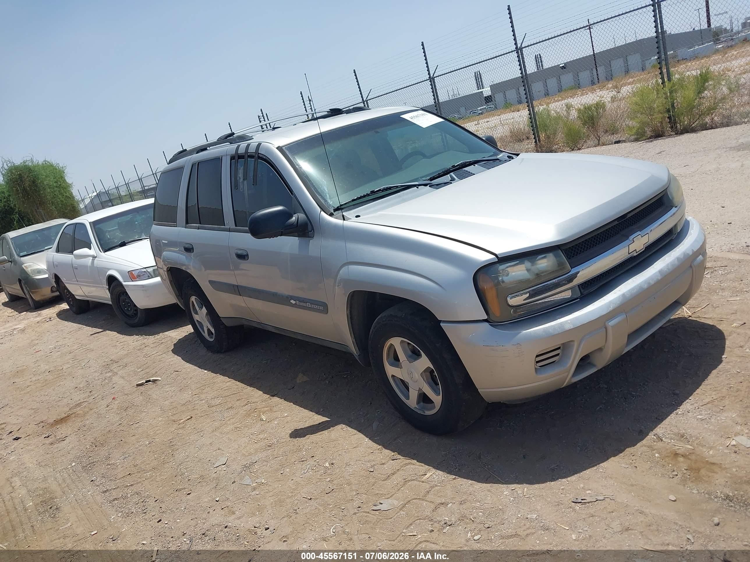 2004 Chevrolet Trailblazer Ls Champagne vin: 1GNDT13S842252463