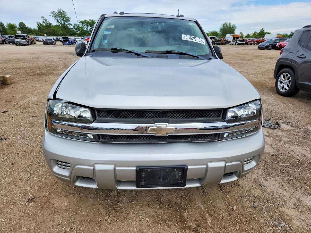 2005 Chevrolet Trailblazer Ls Silver vin: 1GNDT13S852117775