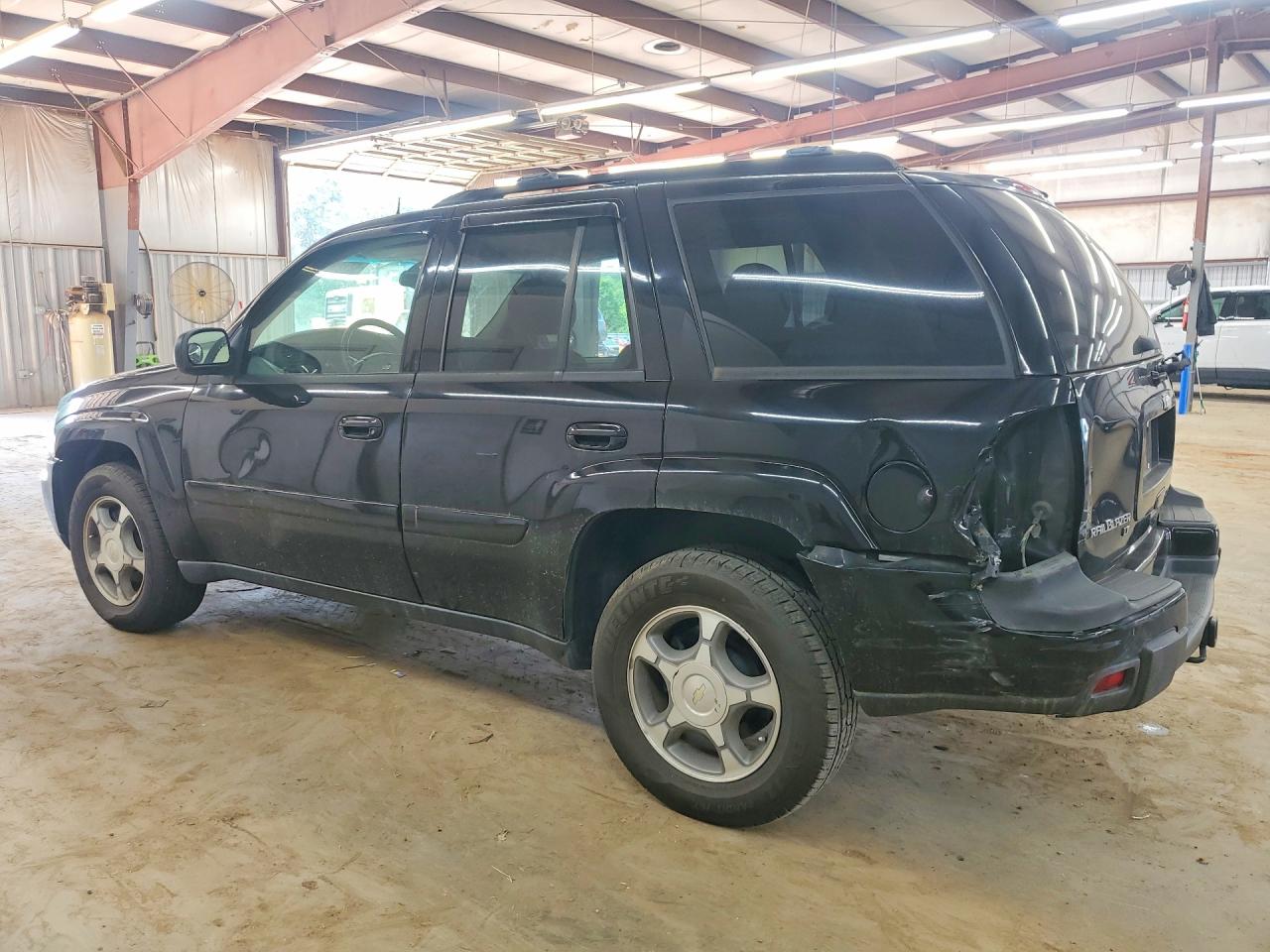 2005 Chevrolet Trailblazer Ls Black vin: 1GNDT13S852190810