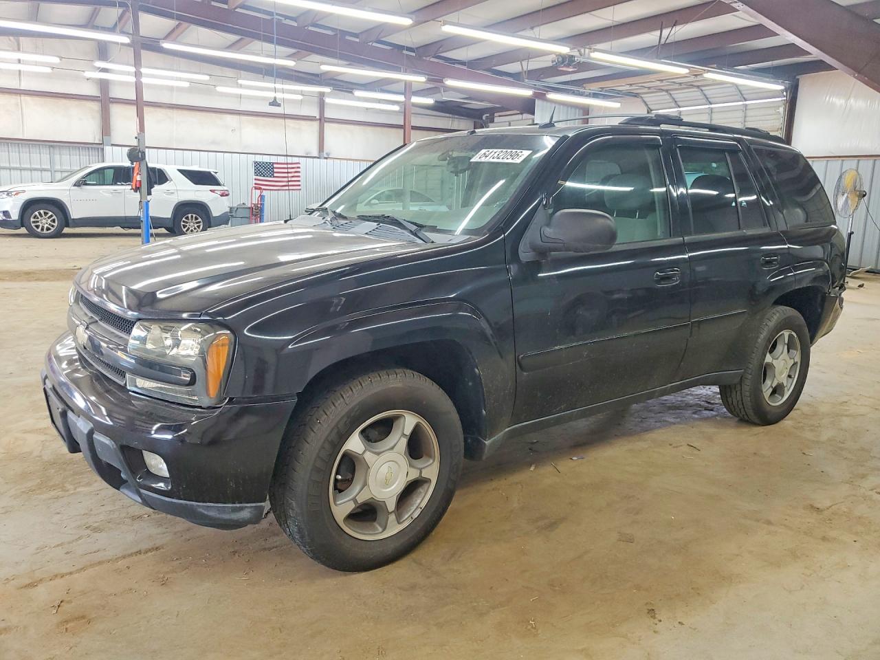 2005 Chevrolet Trailblazer Ls Black vin: 1GNDT13S852190810