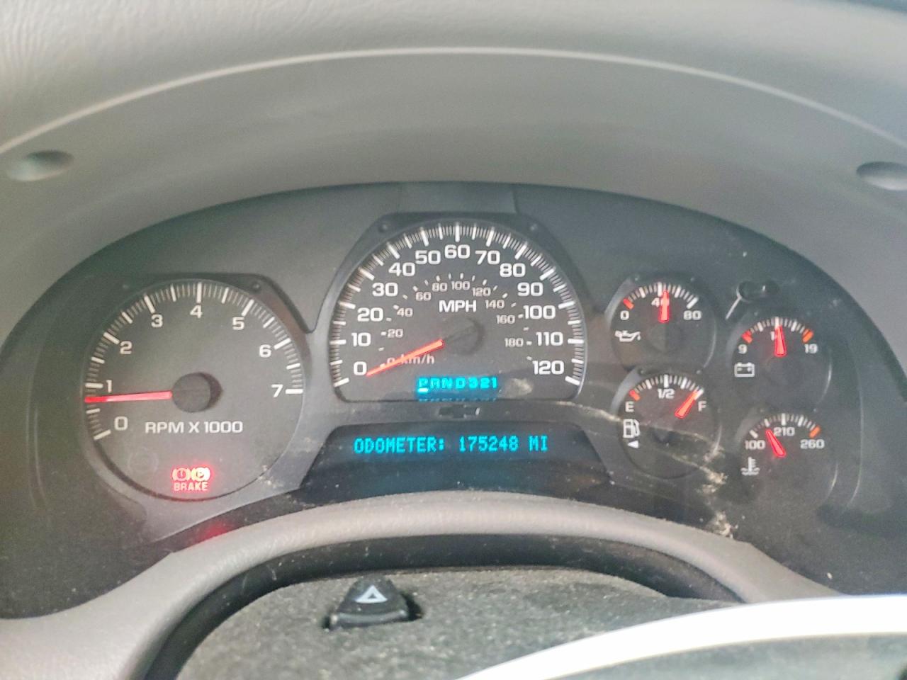 2005 Chevrolet Trailblazer Ls Black vin: 1GNDT13S852190810