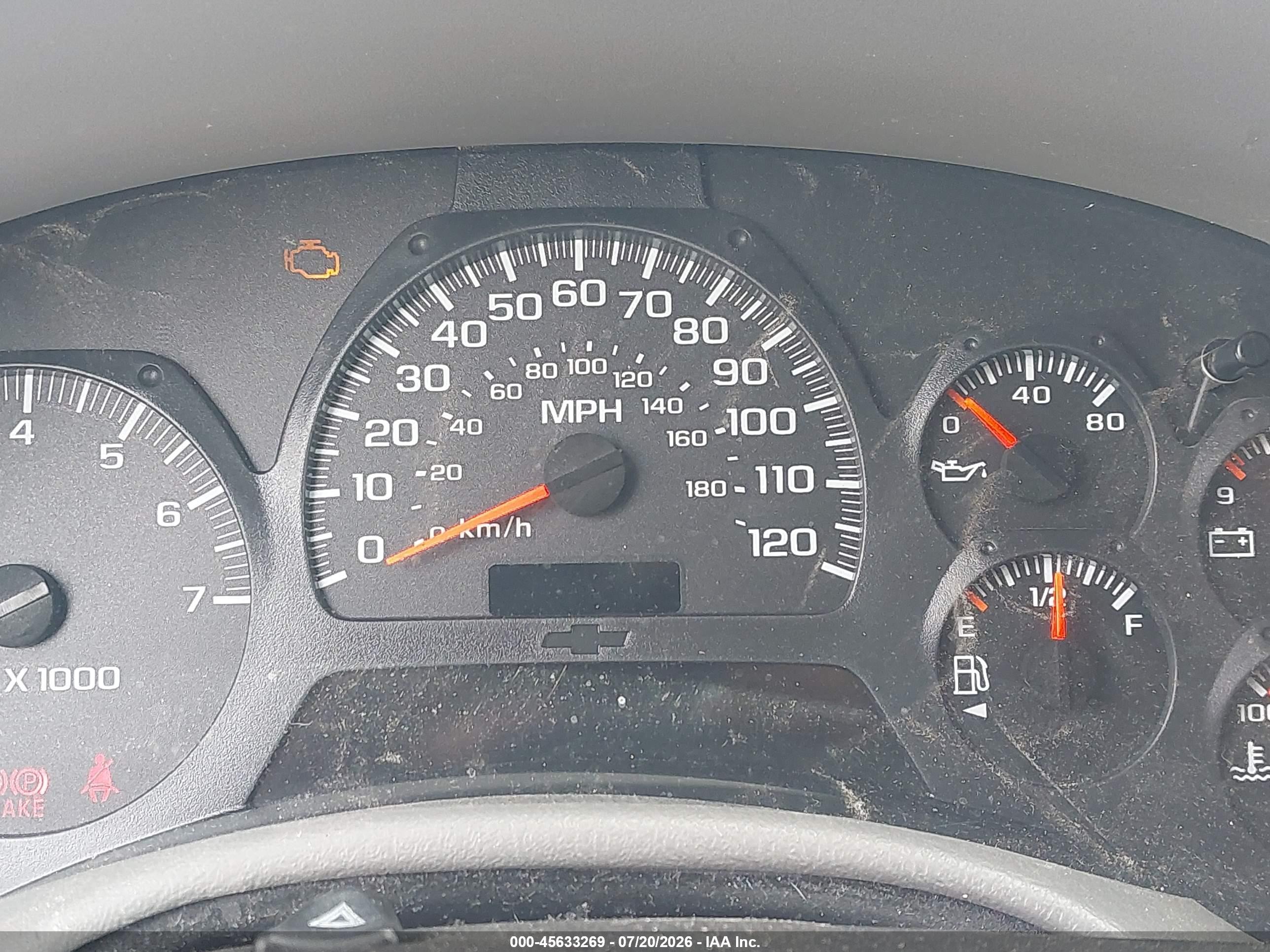 2005 Chevrolet Trailblazer Ls Blue vin: 1GNDT13S852199622