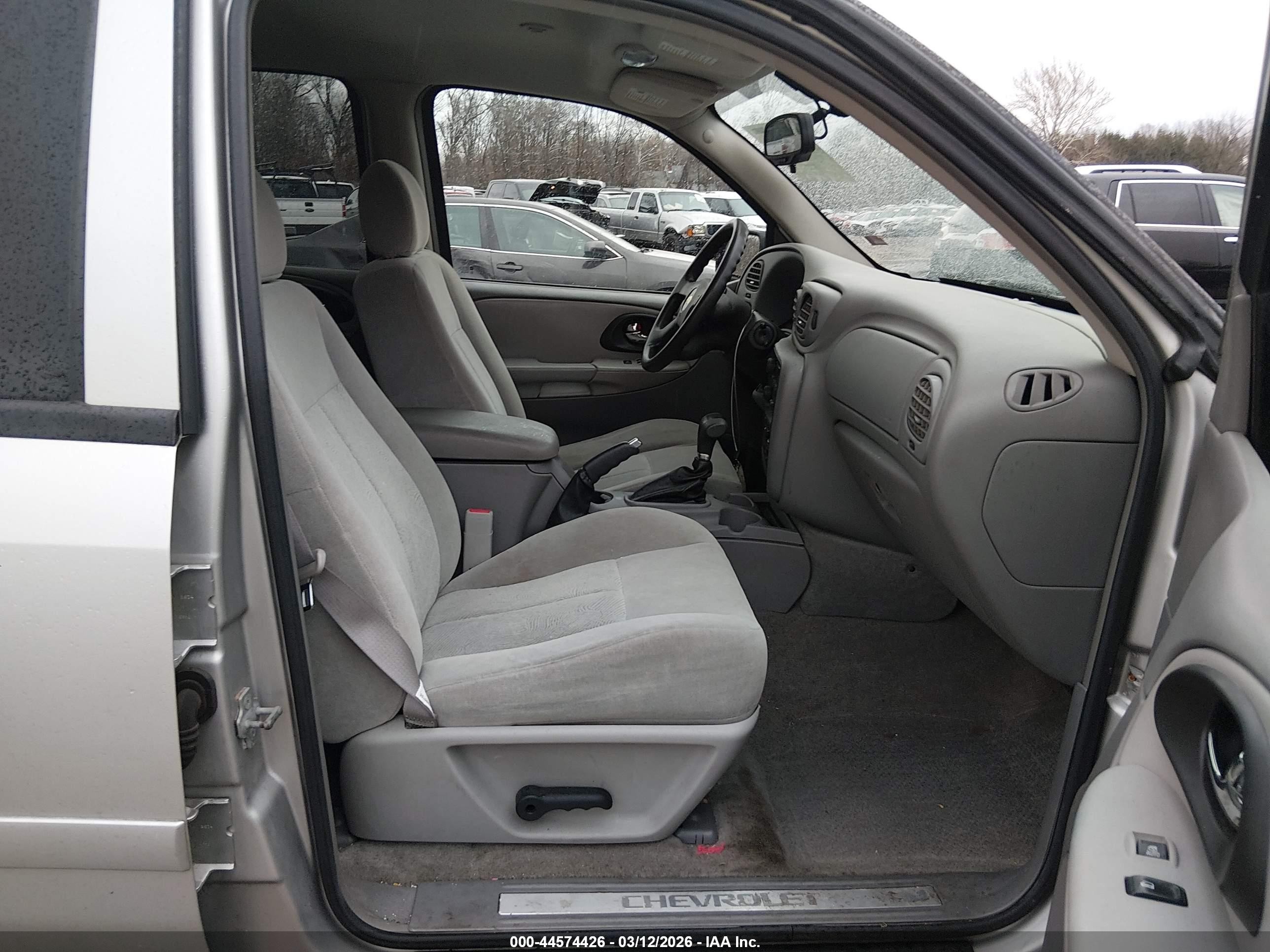 2006 Chevrolet Trailblazer Ls Silver vin: 1GNDT13S862158151