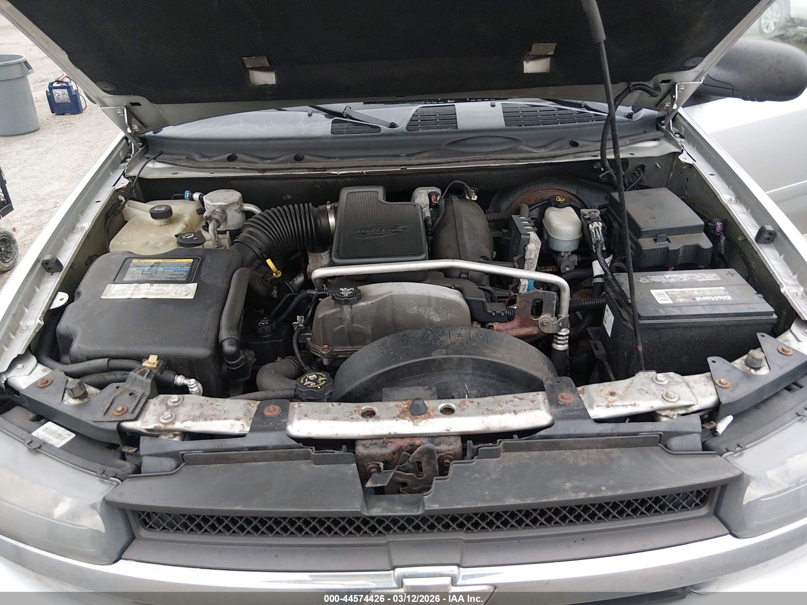 2006 Chevrolet Trailblazer Ls Silver vin: 1GNDT13S862158151