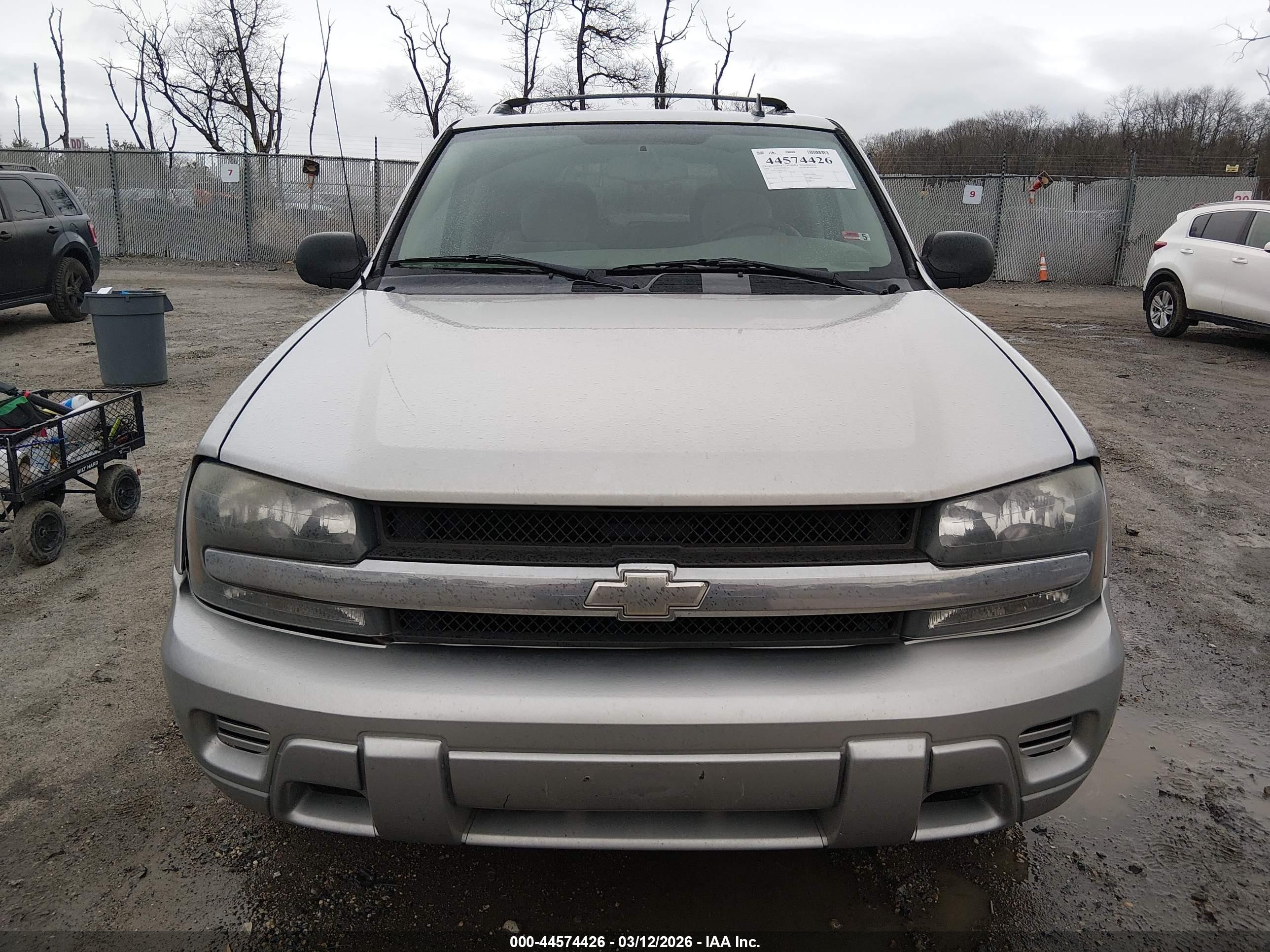 2006 Chevrolet Trailblazer Ls Silver vin: 1GNDT13S862158151