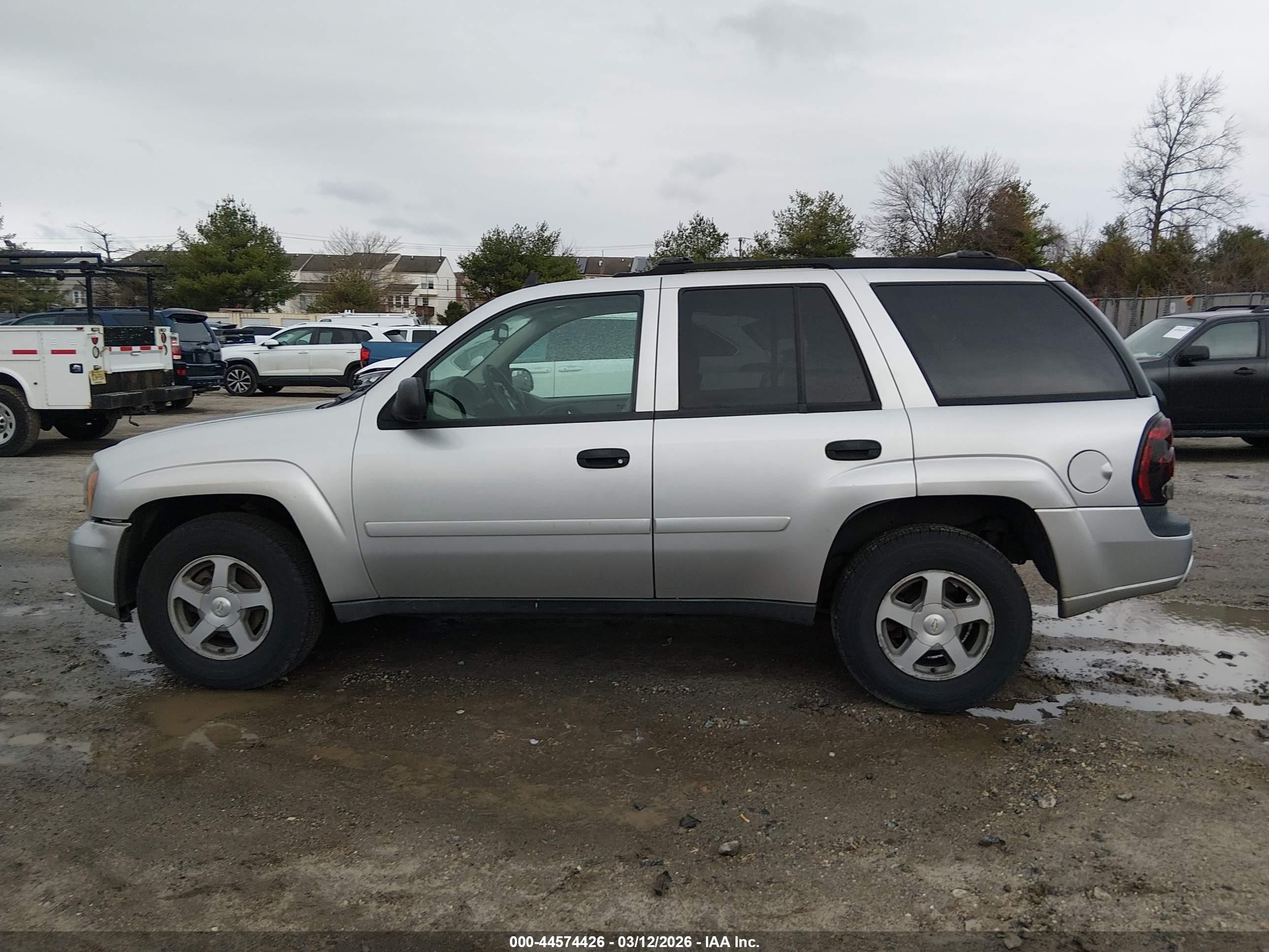 2006 Chevrolet Trailblazer Ls Silver vin: 1GNDT13S862158151