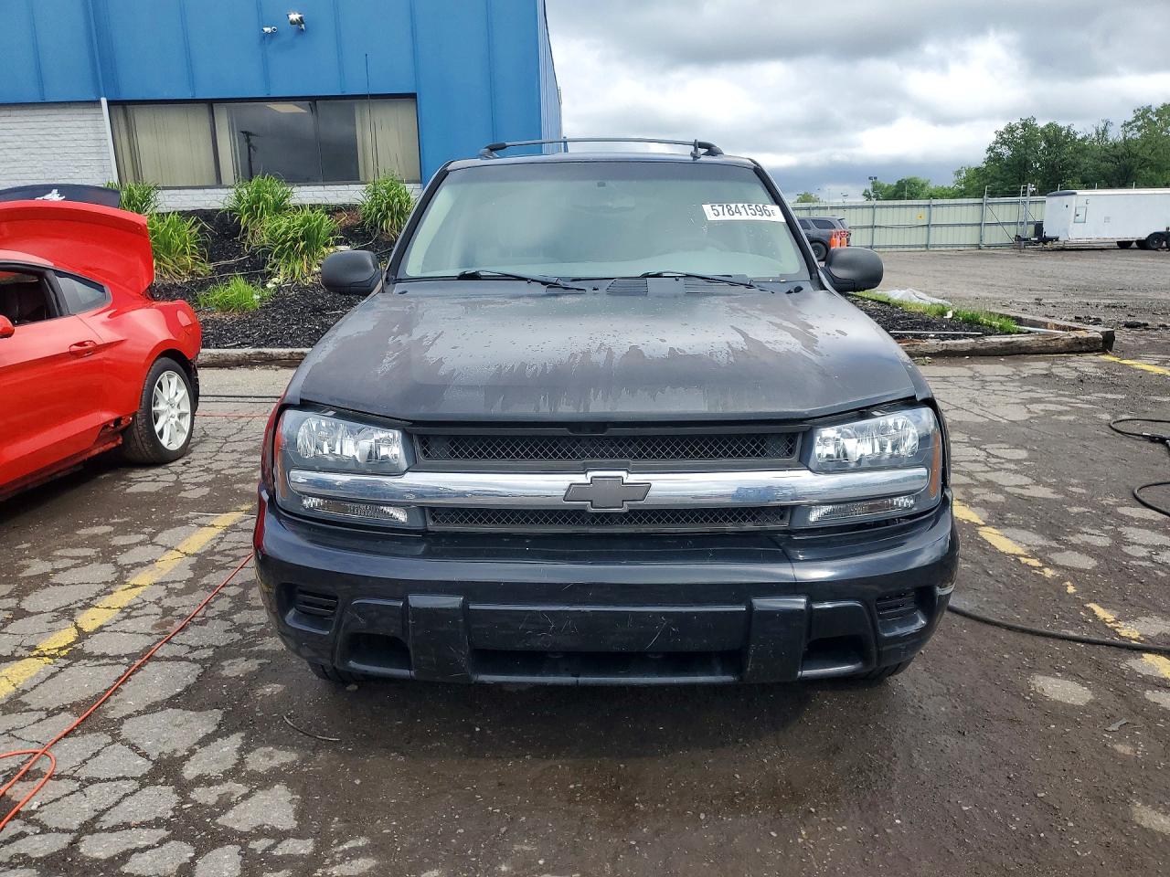 2006 Chevrolet Trailblazer Ls Gray vin: 1GNDT13S862160563