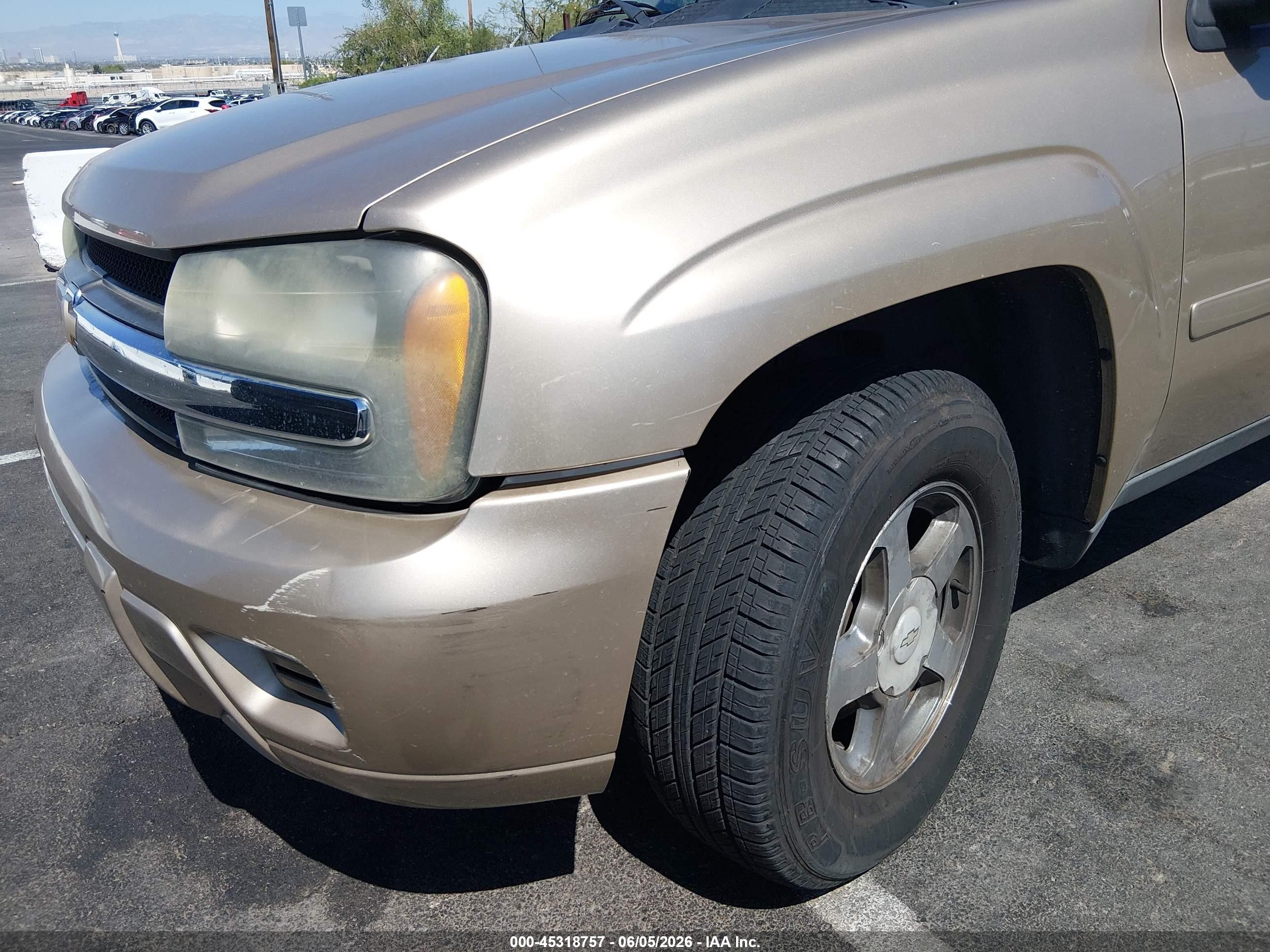 2006 Chevrolet Trailblazer Ls Champagne vin: 1GNDT13S862203380