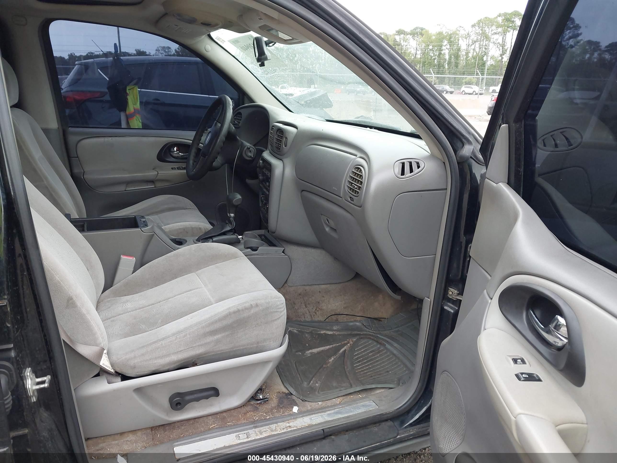 2006 Chevrolet Trailblazer Ls Dark Blue vin: 1GNDT13S862244740