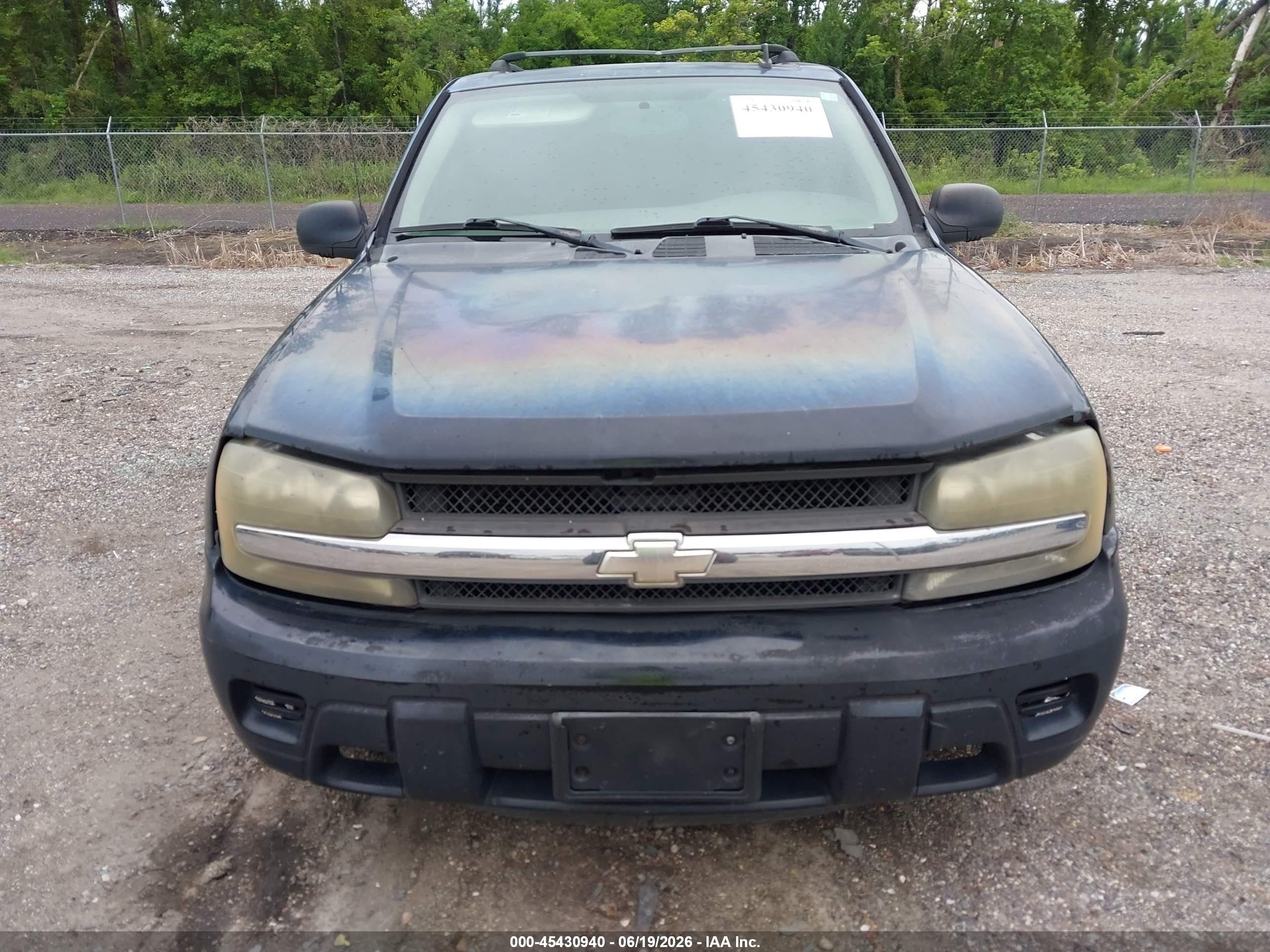 2006 Chevrolet Trailblazer Ls Dark Blue vin: 1GNDT13S862244740