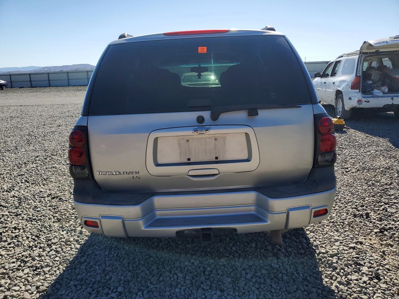 2007 Chevrolet Trailblazer Ls Silver vin: 1GNDT13S872214400