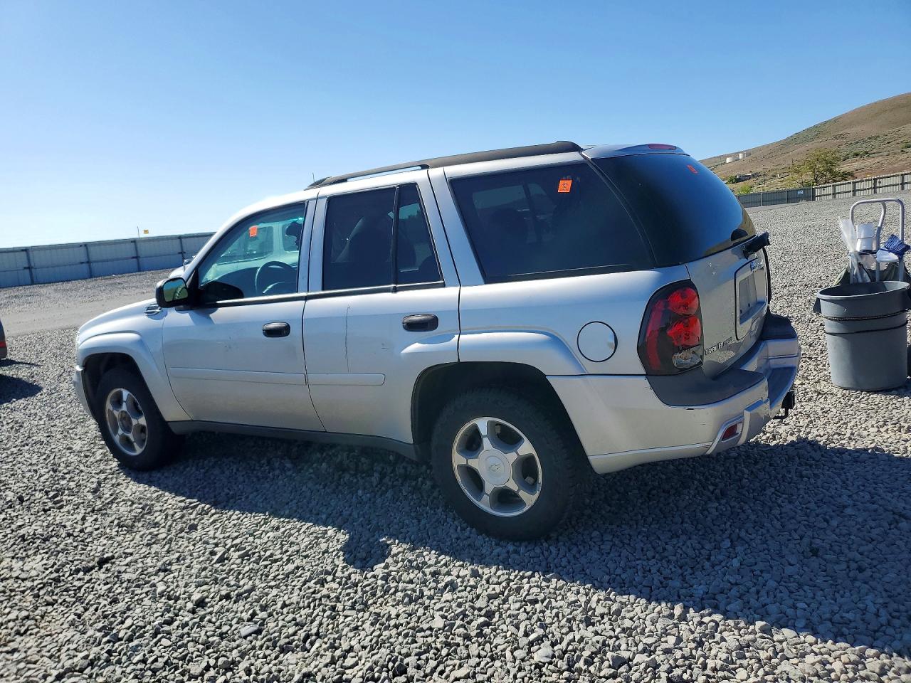 2007 Chevrolet Trailblazer Ls Silver vin: 1GNDT13S872214400