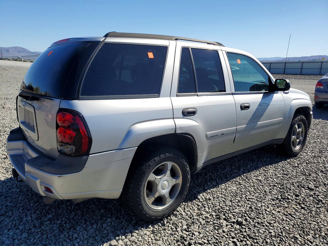 2007 Chevrolet Trailblazer Ls Silver vin: 1GNDT13S872214400