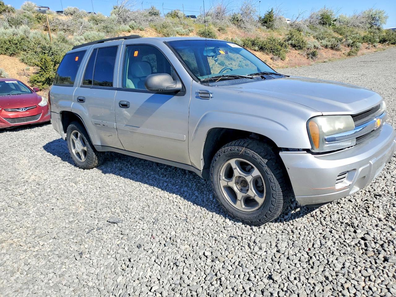2007 Chevrolet Trailblazer Ls Silver vin: 1GNDT13S872214400