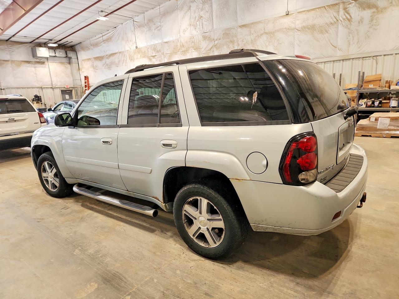 2007 Chevrolet Trailblazer Ls Silver vin: 1GNDT13S872273267