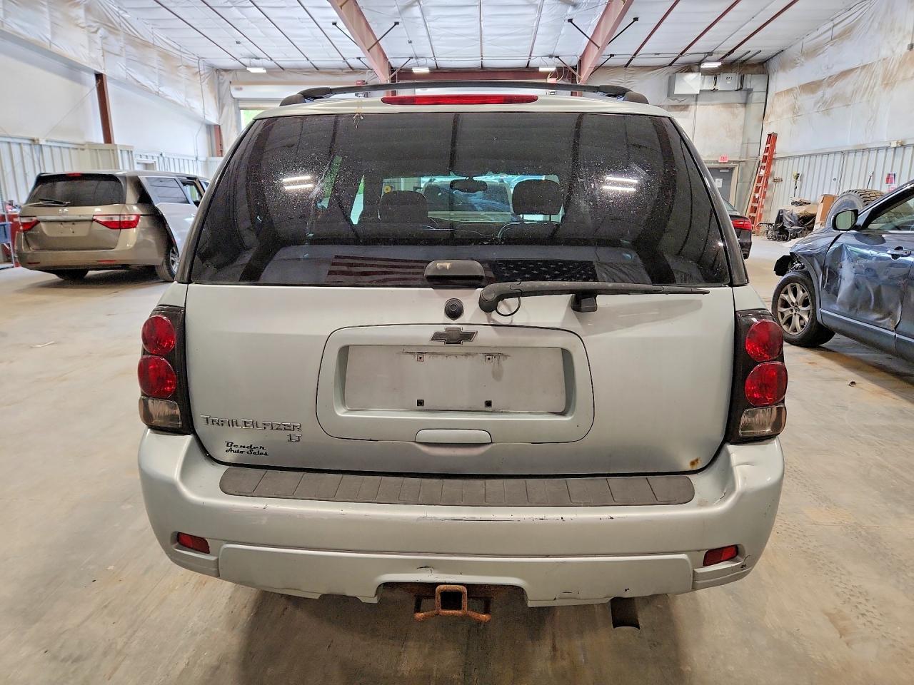 2007 Chevrolet Trailblazer Ls Silver vin: 1GNDT13S872273267