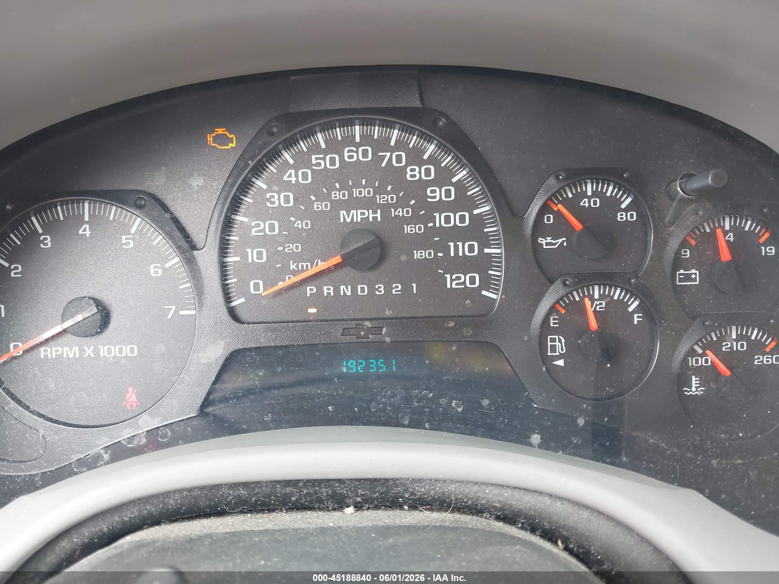 2007 Chevrolet Trailblazer Ls Maroon vin: 1GNDT13S872293728