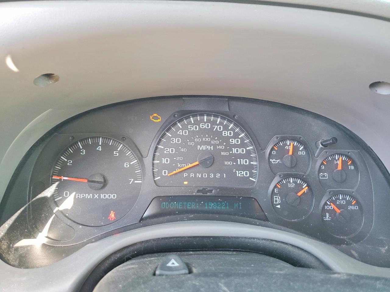 2008 Chevrolet Trailblazer Ls Gray vin: 1GNDT13S882232381