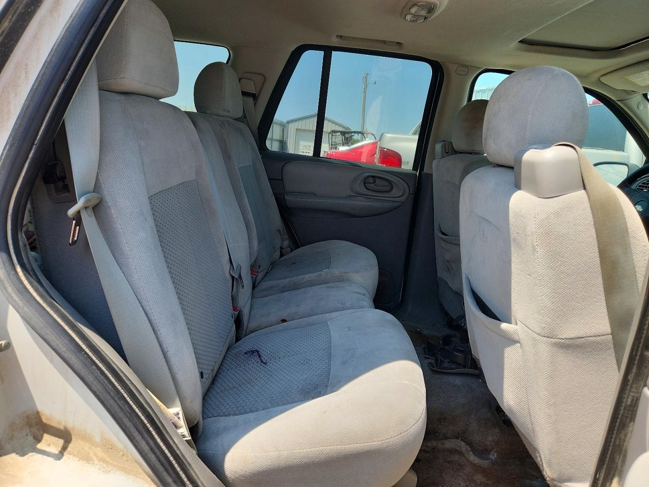 2008 Chevrolet Trailblazer Ls White vin: 1GNDT13S882237046