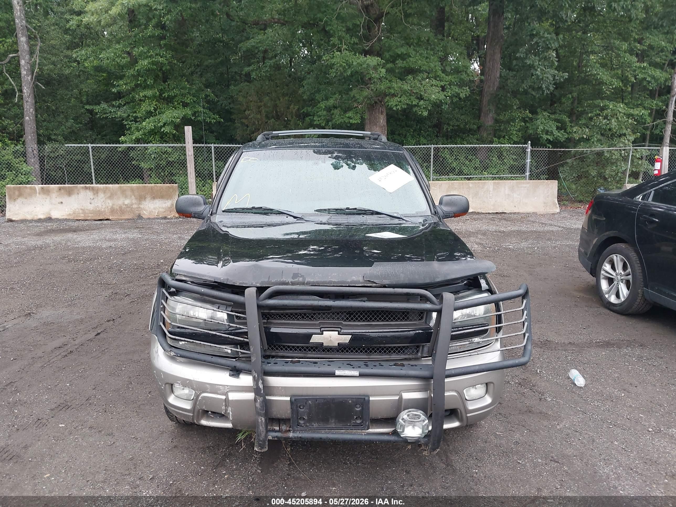 2002 Chevrolet Trailblazer Ltz Black vin: 1GNDT13S922396875