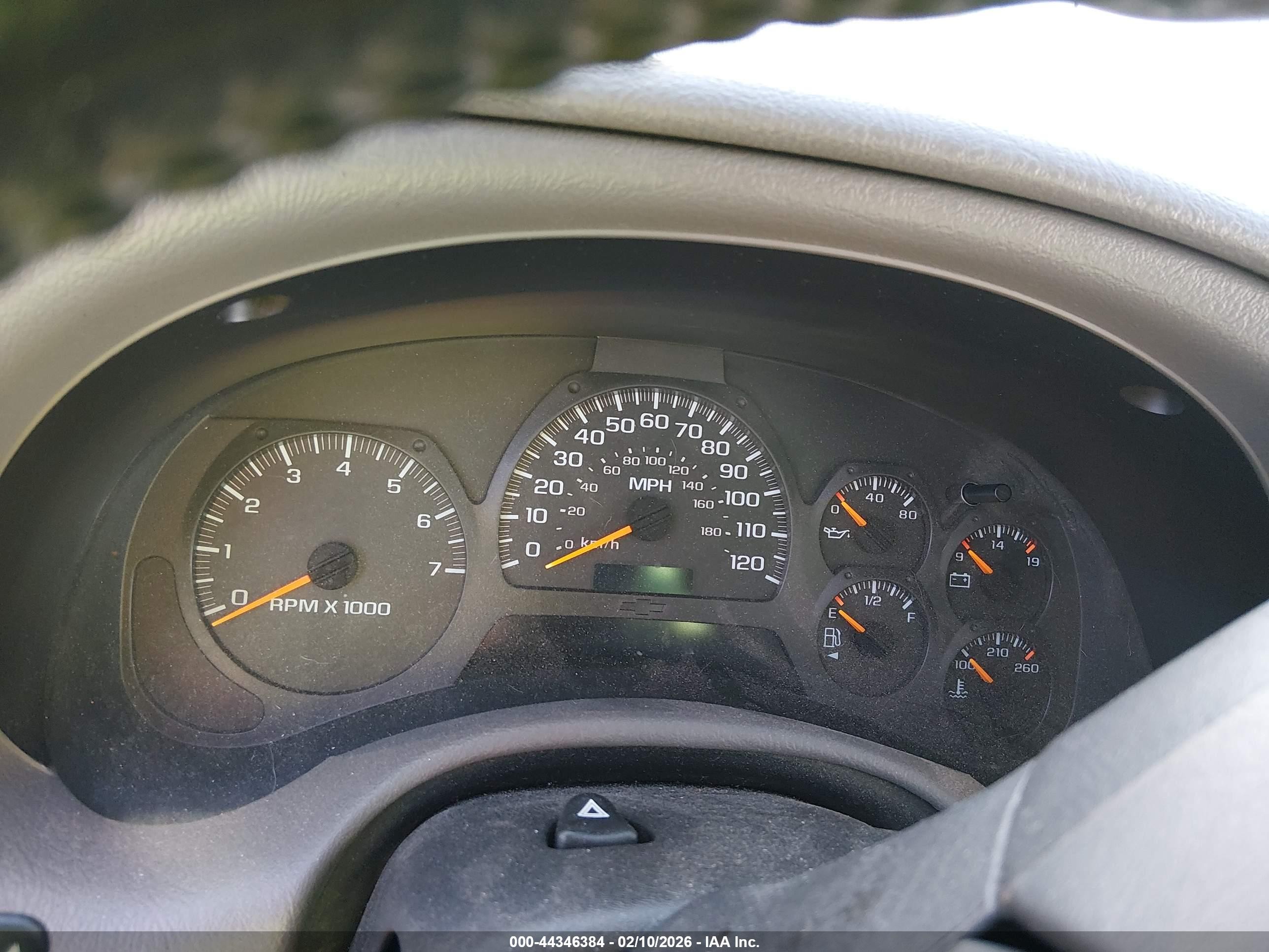 2002 Chevrolet Trailblazer Ls Gray vin: 1GNDT13S922497320