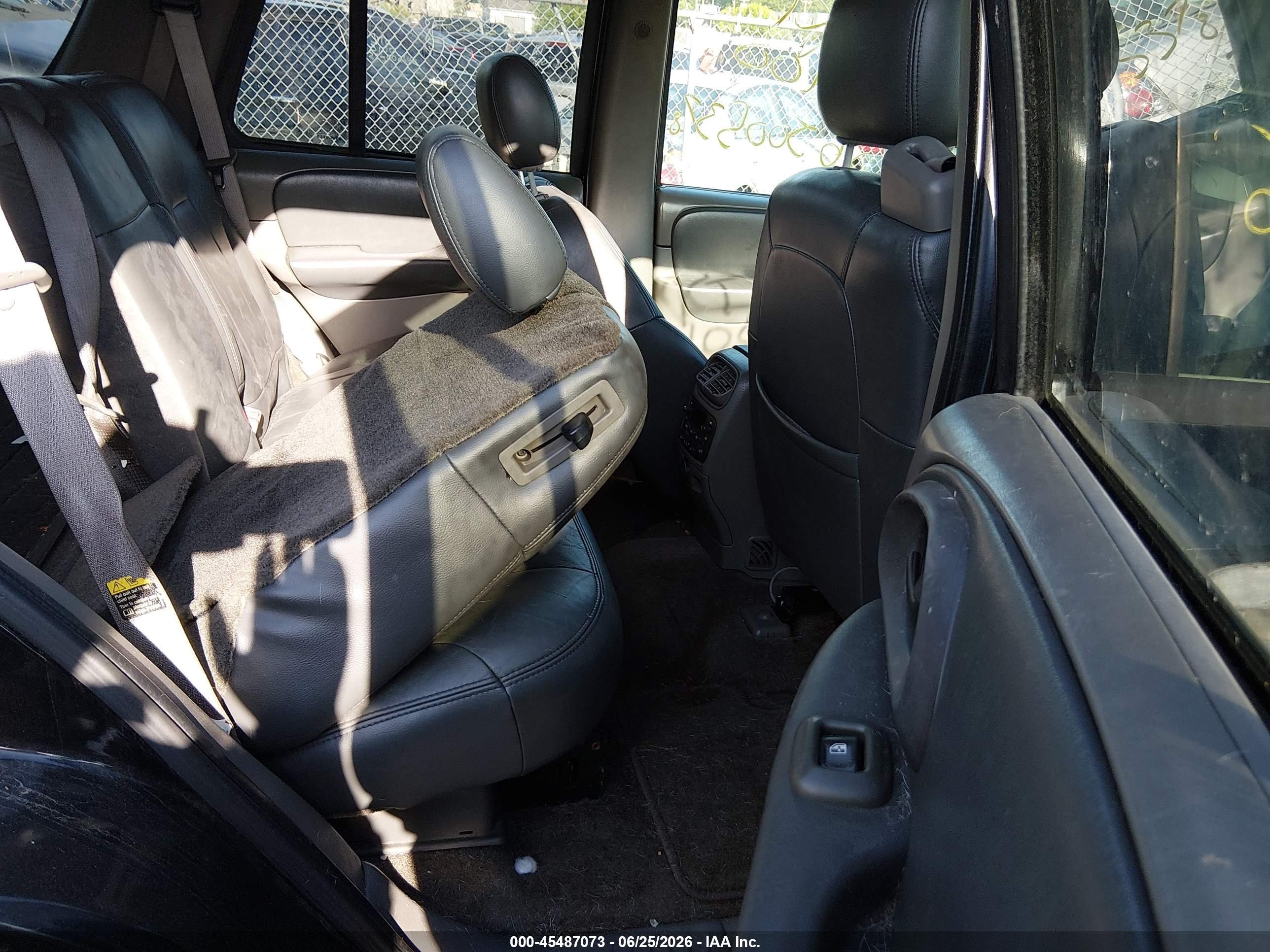 2002 Chevrolet Trailblazer Lt Black vin: 1GNDT13S922512303