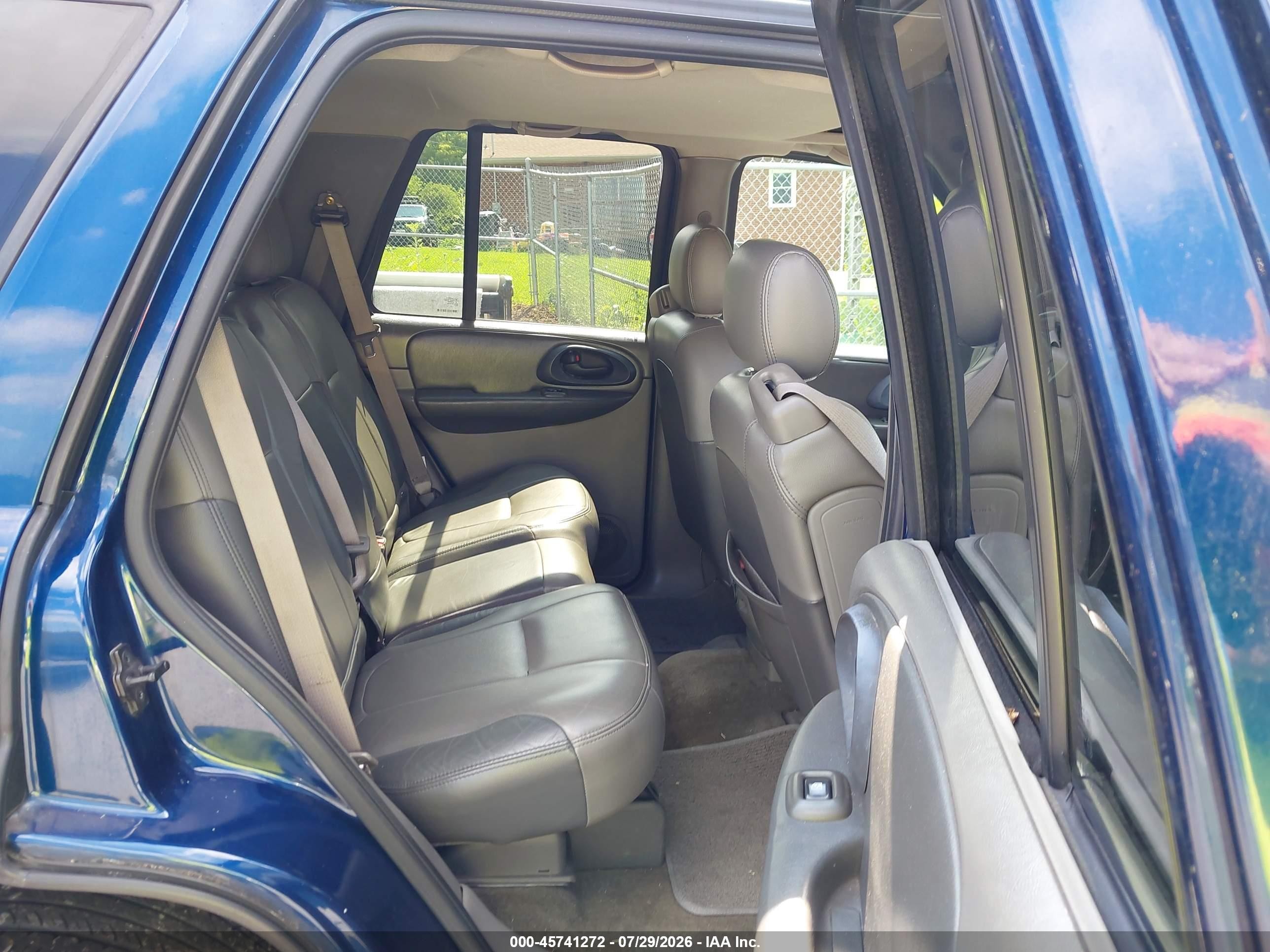 2003 Chevrolet Trailblazer Ltz Синий vin: 1GNDT13S932277631