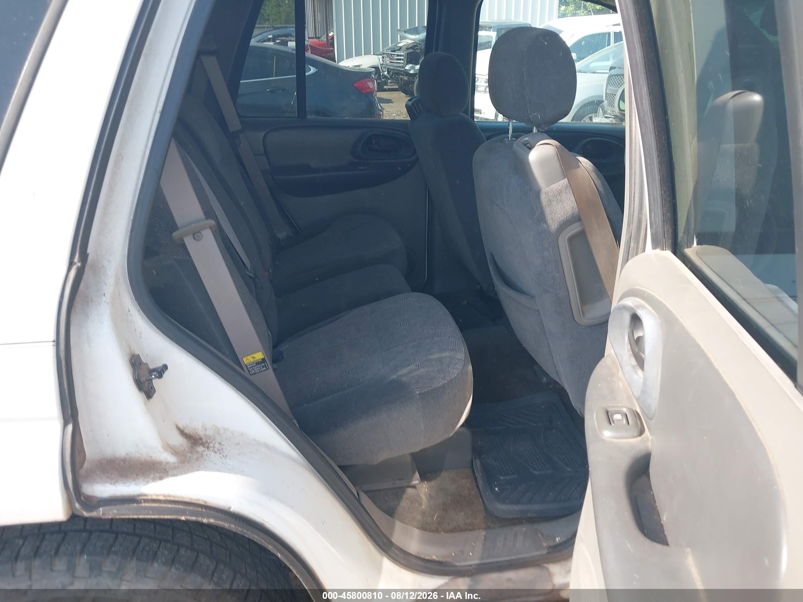 2004 Chevrolet Trailblazer Lt White vin: 1GNDT13S942155336