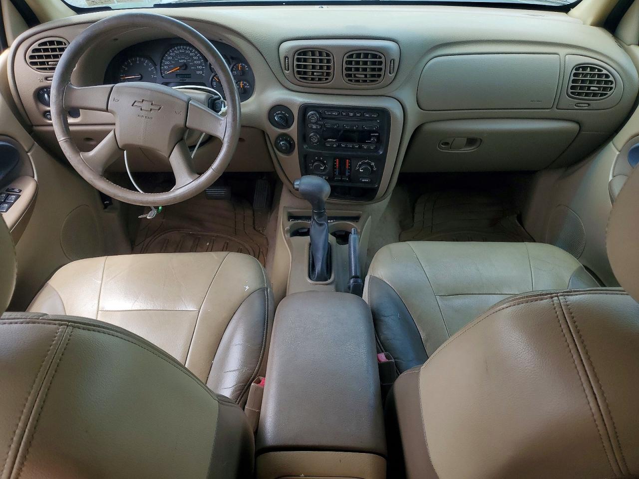 2004 Chevrolet Trailblazer Ls Green vin: 1GNDT13S942243917