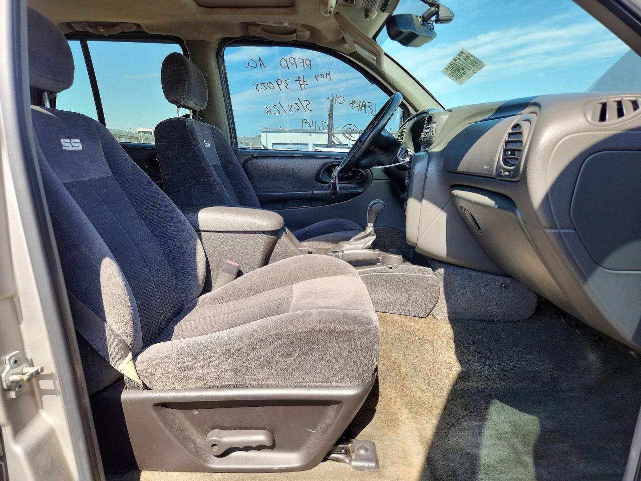 2004 Chevrolet Trailblazer Ls/lt Silver vin: 1GNDT13S942374362
