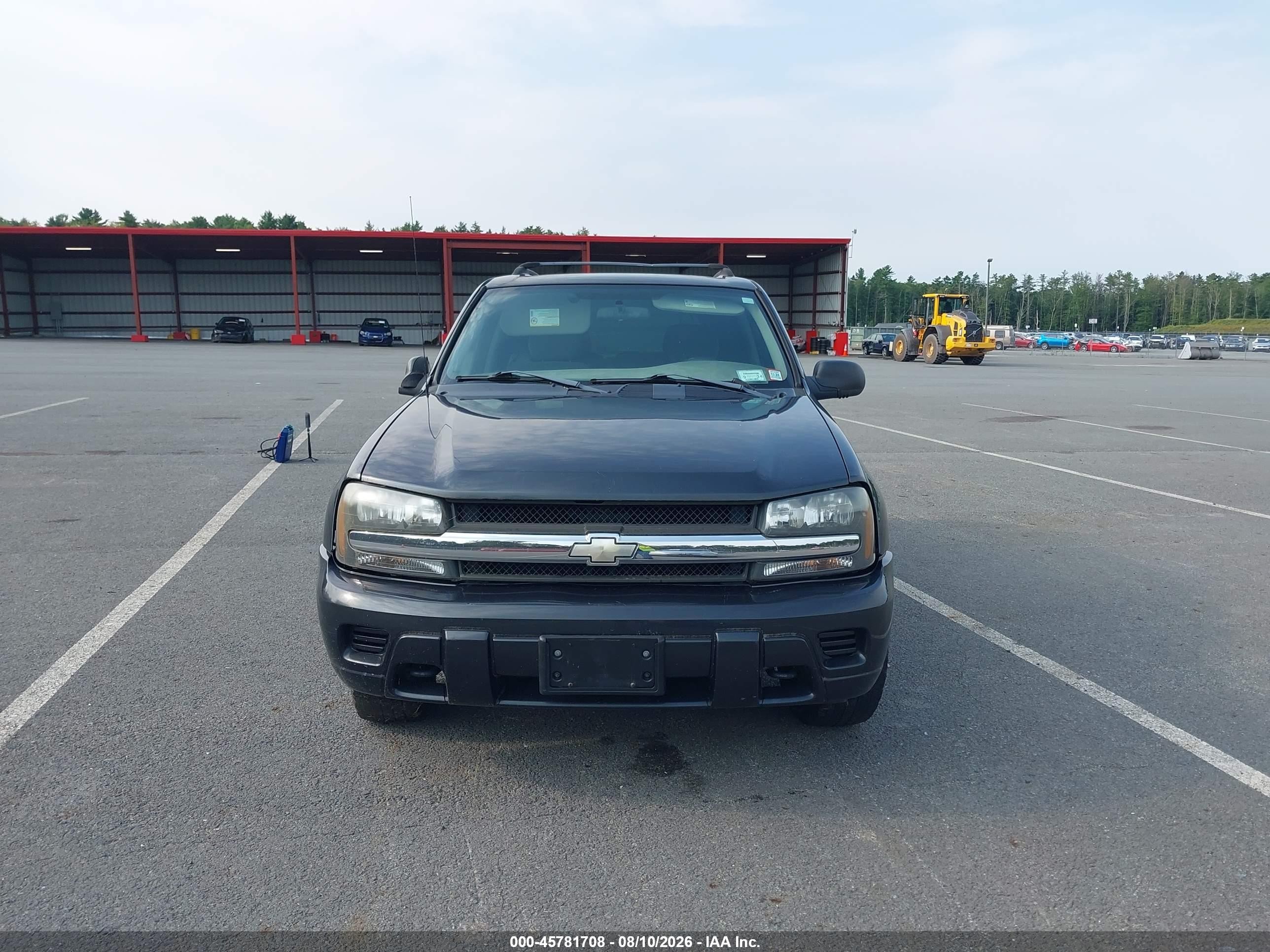 2004 Chevrolet Trailblazer Ls Gray vin: 1GNDT13S942420529