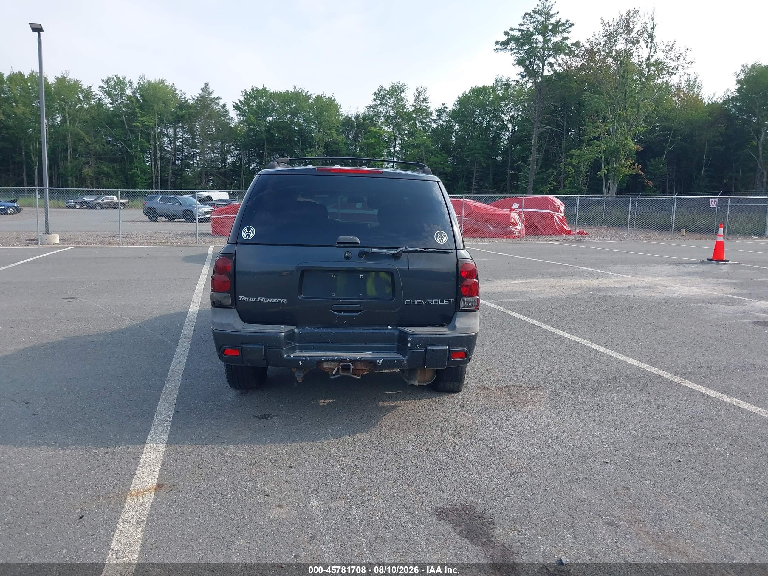 2004 Chevrolet Trailblazer Ls Gray vin: 1GNDT13S942420529