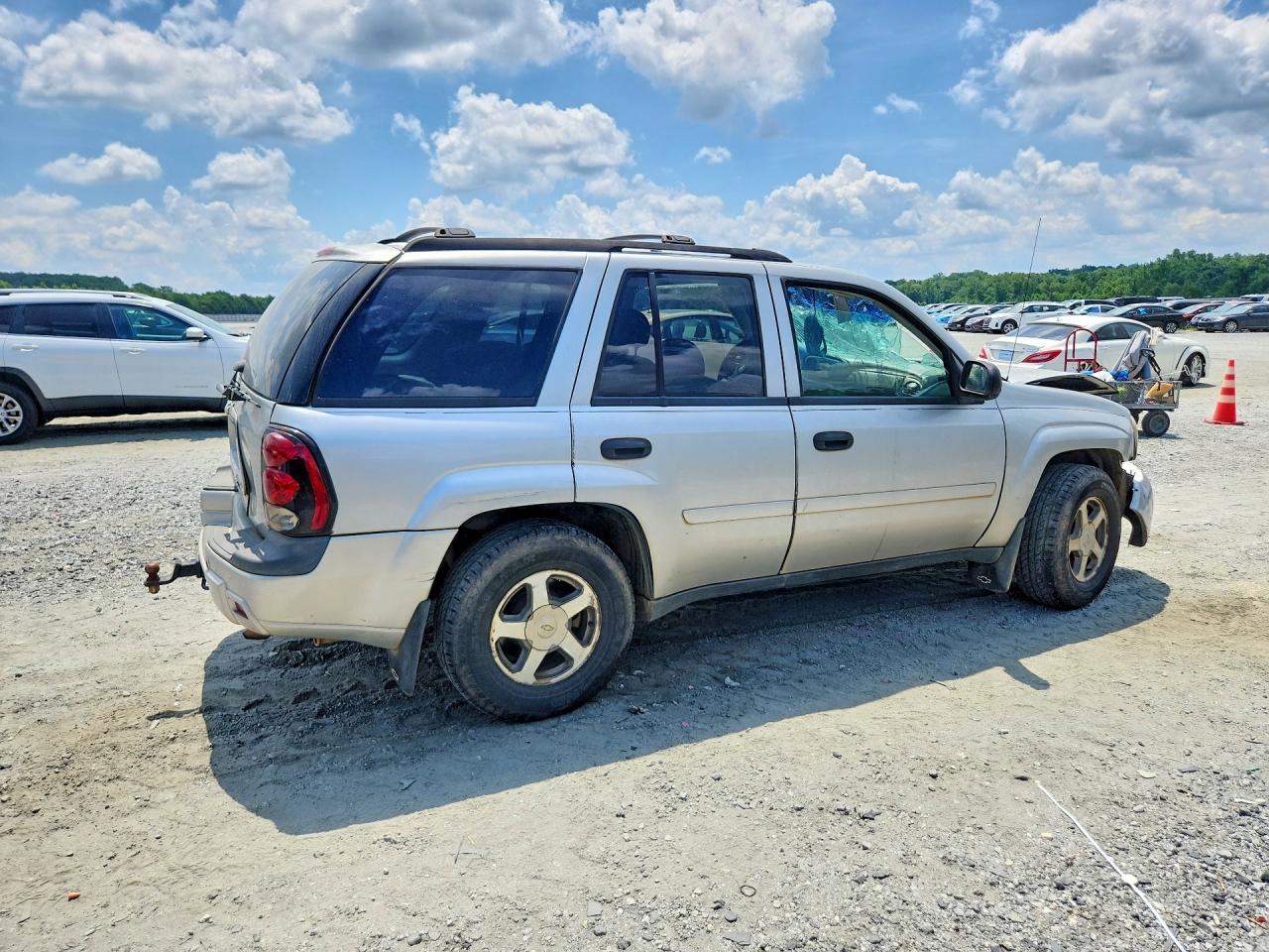 2006 Chevrolet Trailblazer Gray vin: 1GNDT13S962147580