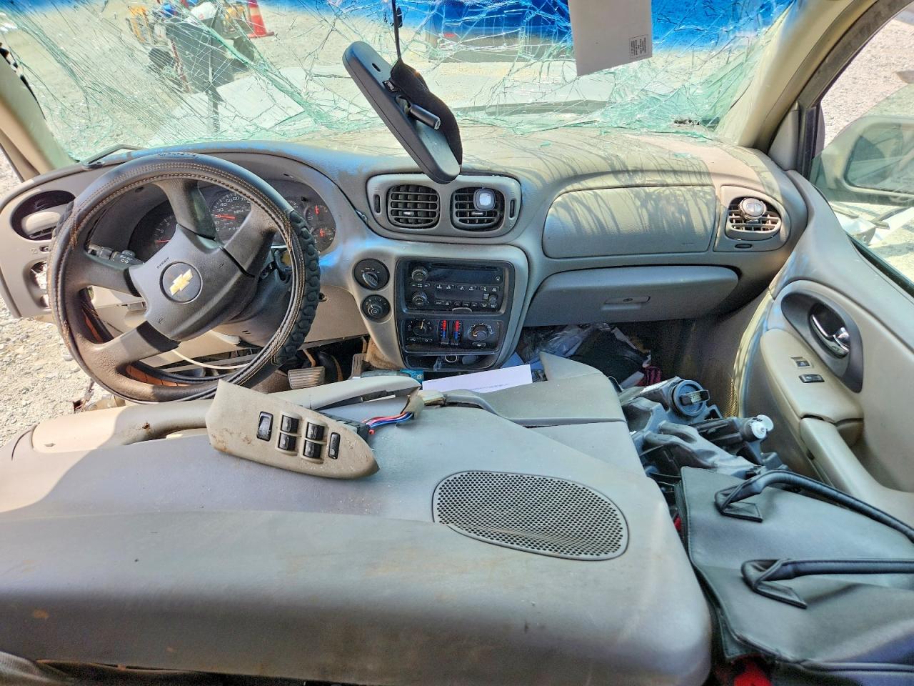2006 Chevrolet Trailblazer Gray vin: 1GNDT13S962147580